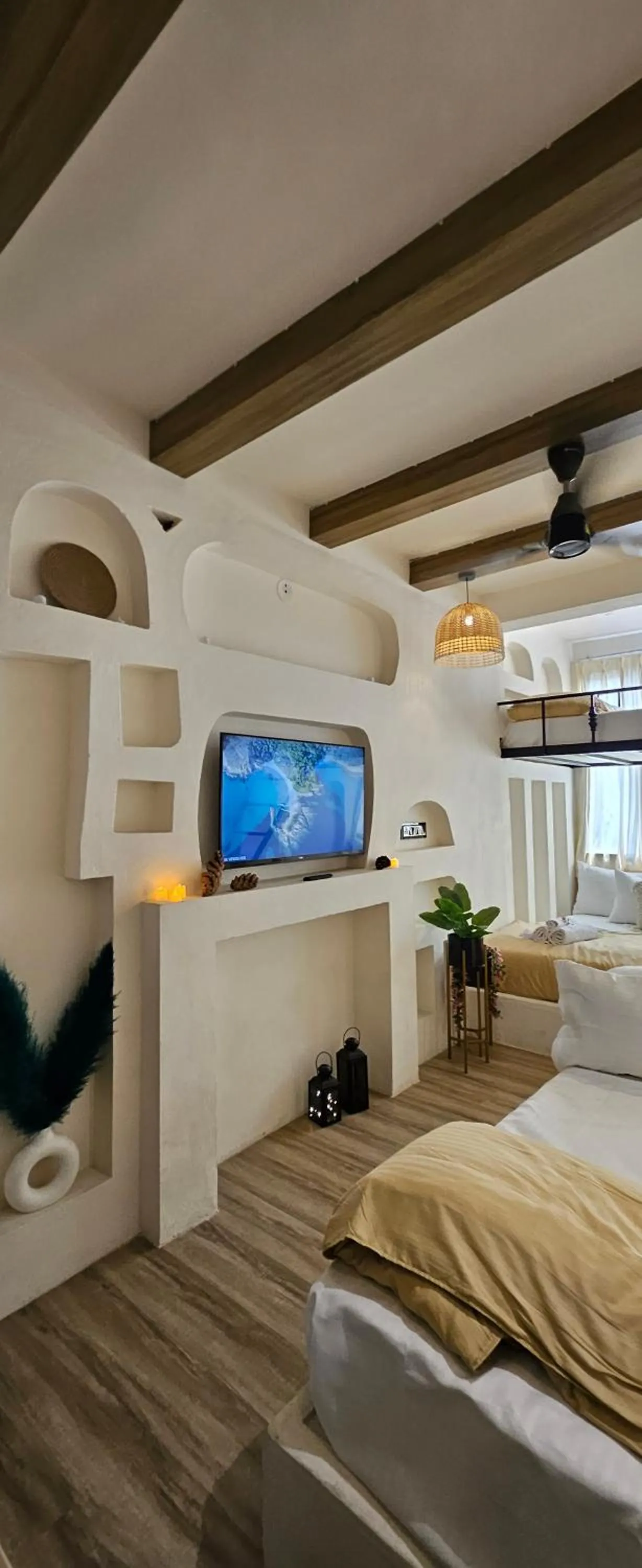 Bed in The Boho House