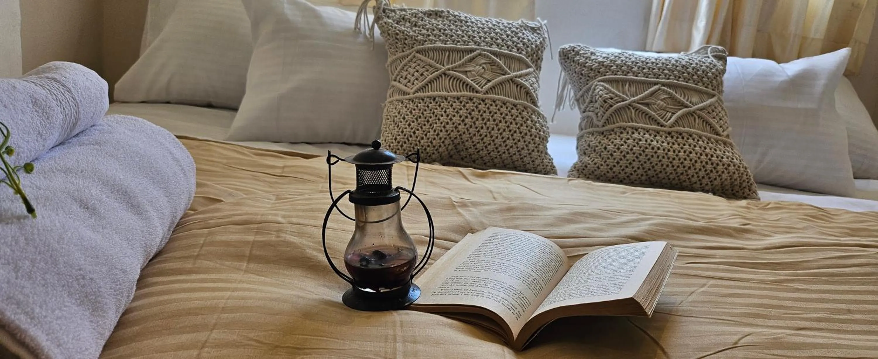 Bed in The Boho House