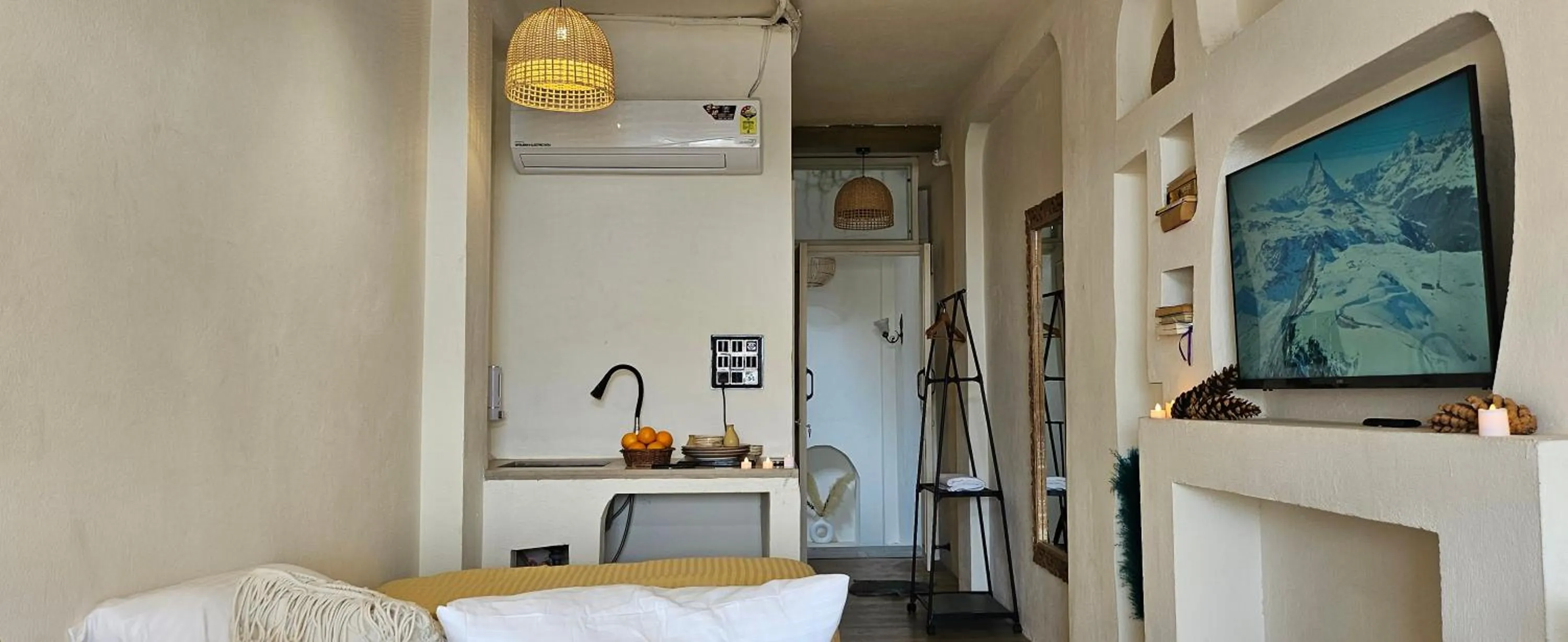 Bed in The Boho House