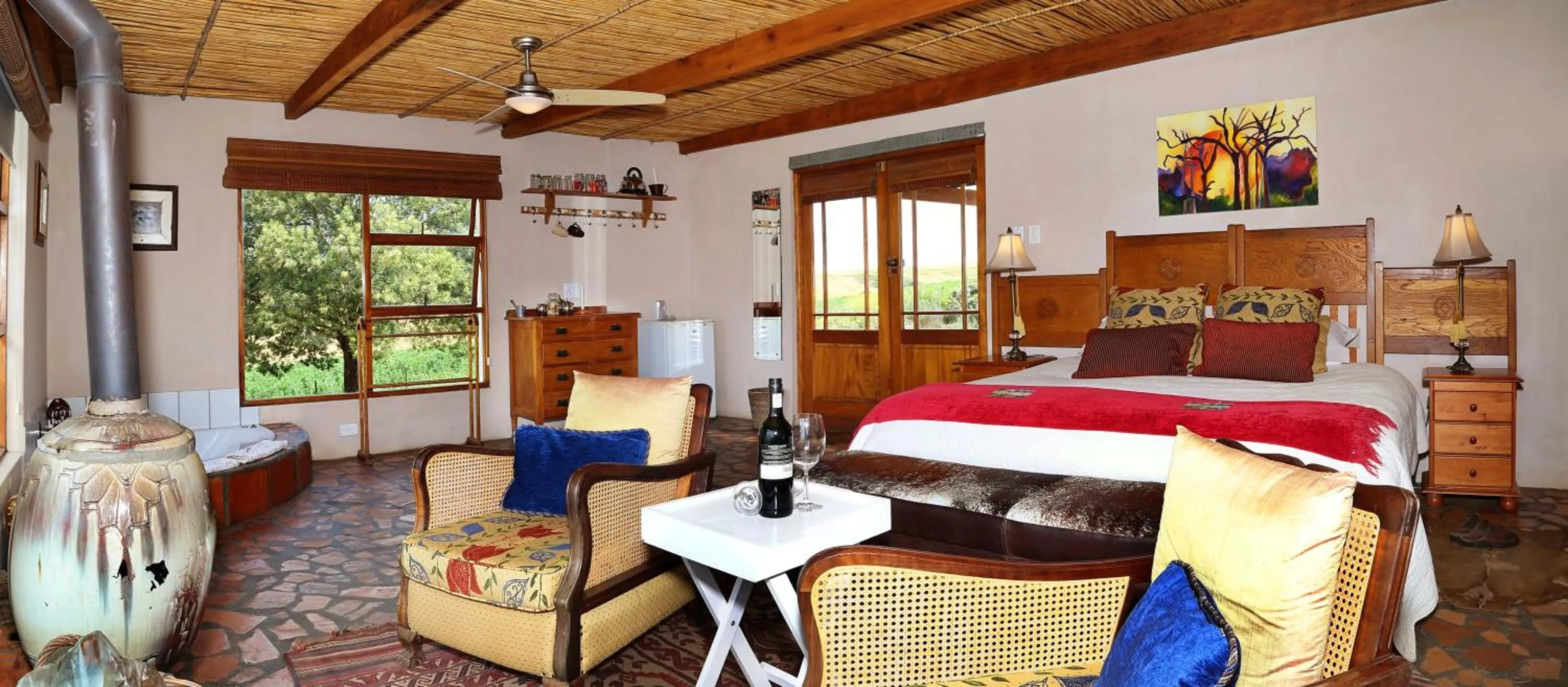 Photo of the whole room, Bed in Skeiding Guest Farm