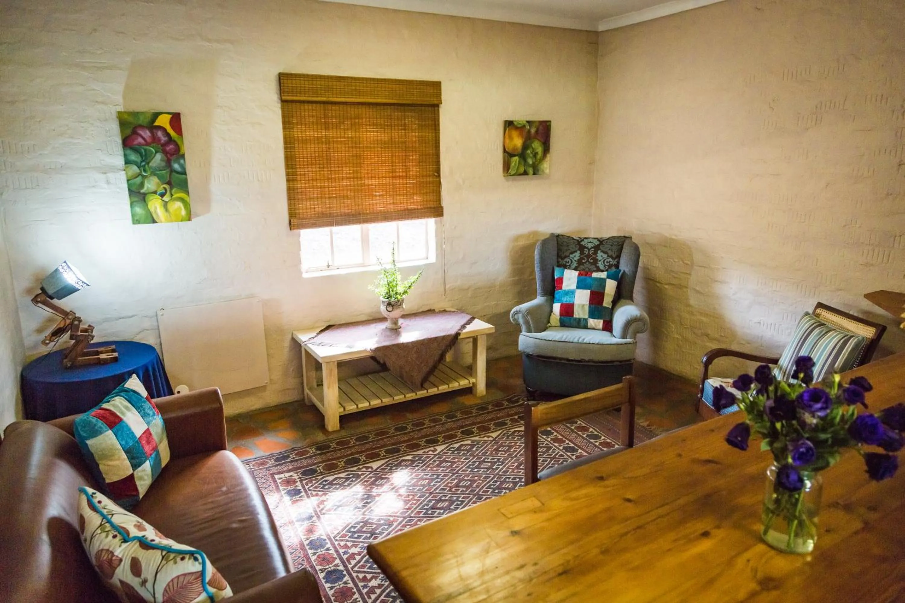 Seating area in Skeiding Guest Farm