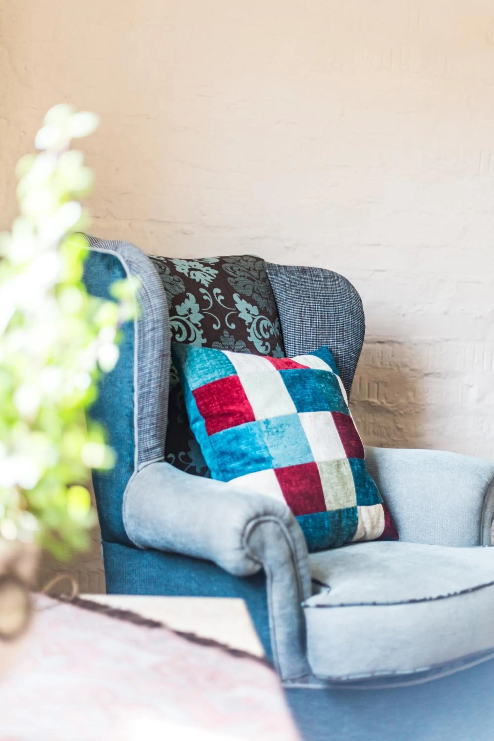 Seating area in Skeiding Guest Farm