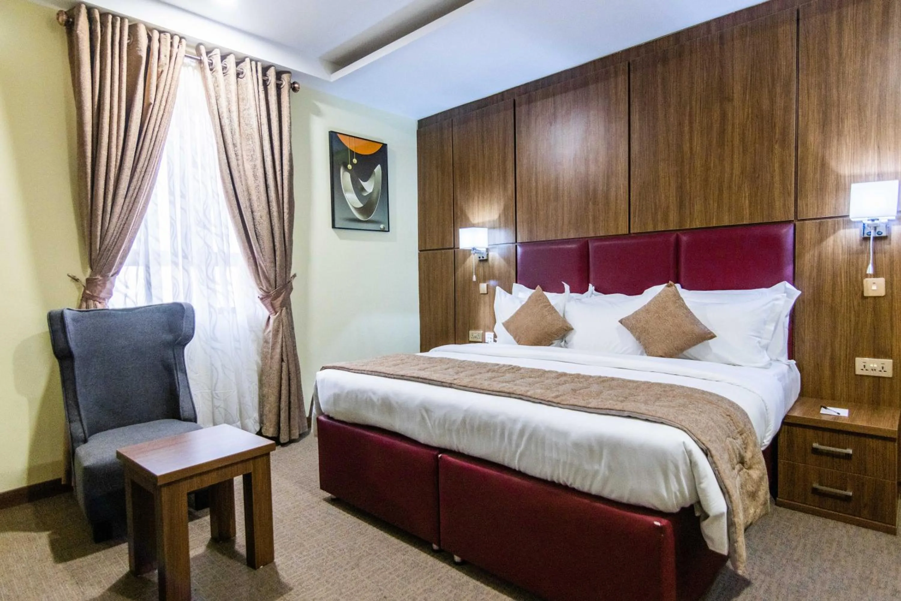 Bed in BON Hotel Octagon