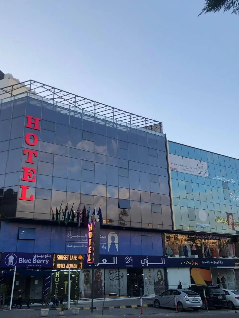 Property building in Jerash Hotel