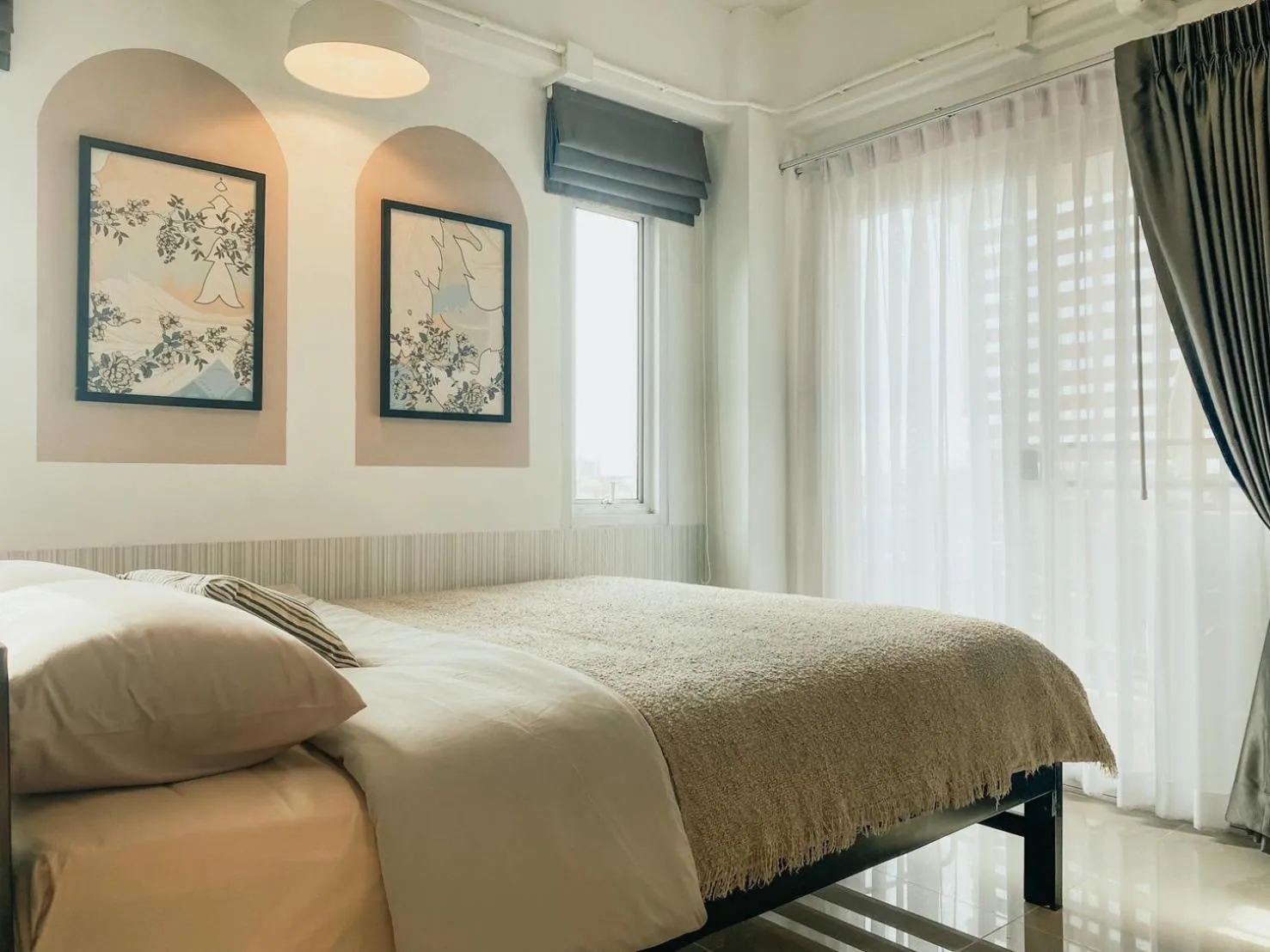 Bed in The Giftown Bangkok, Talat Phlu