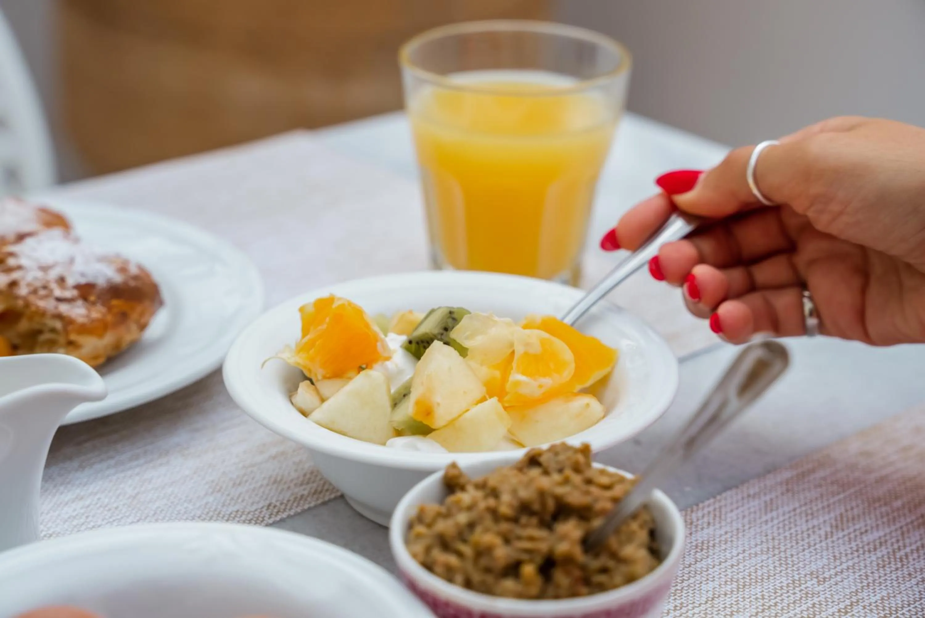 Food in Archontiko Eleni Hotel