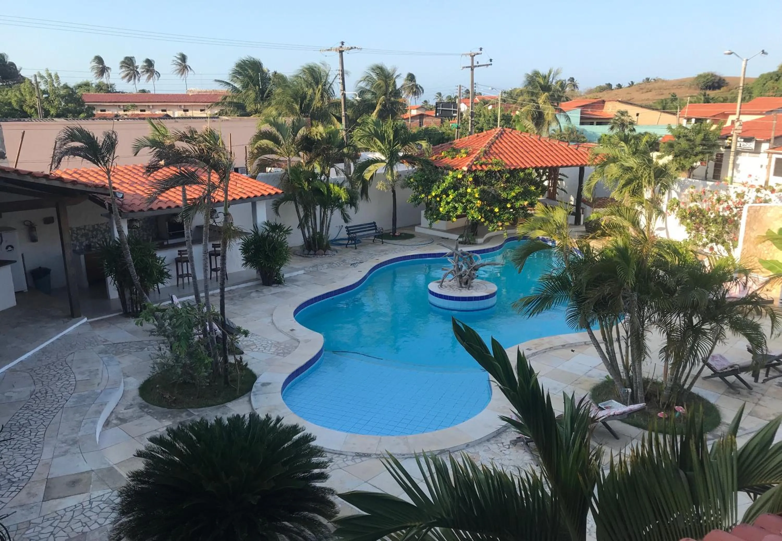 Swimming pool in Hotel Pousada 360