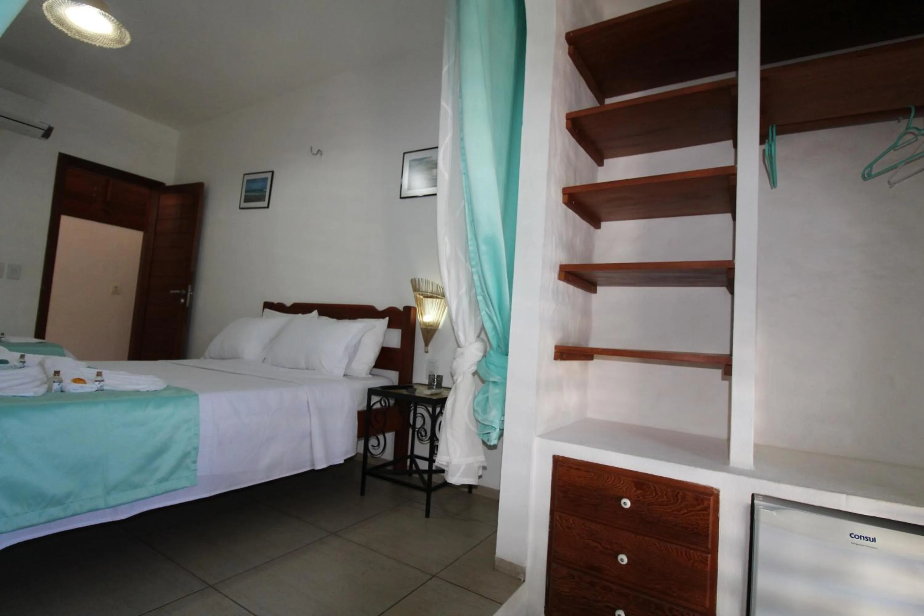 Bed in Hotel Pousada 360