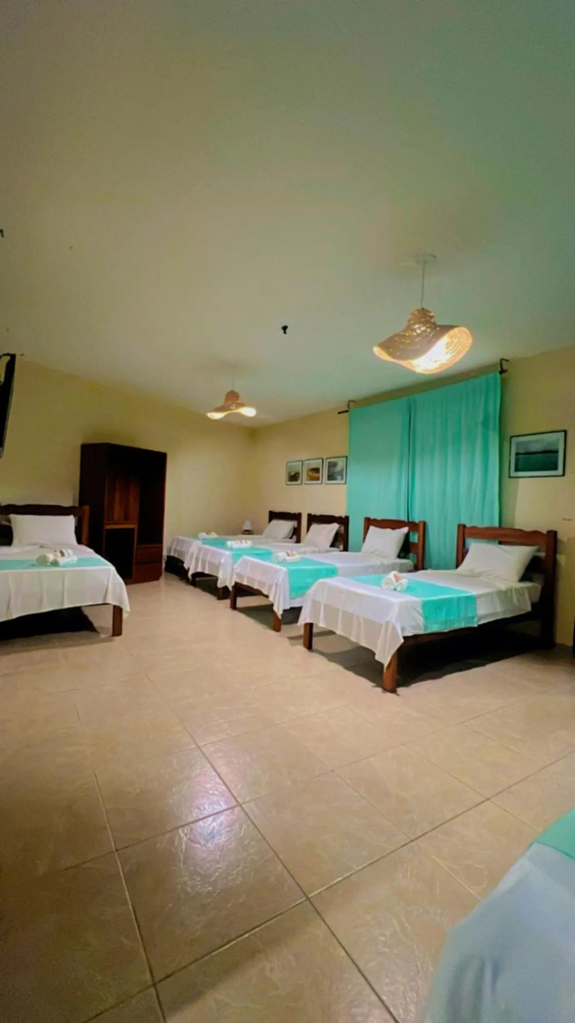 Bed in Hotel Pousada 360