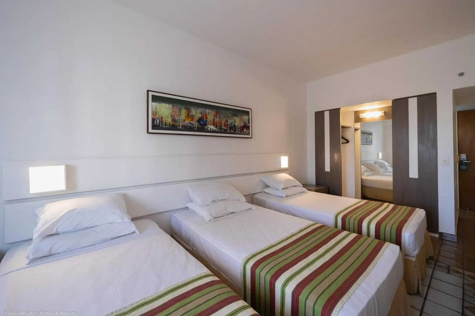 Bed in Oasis Imperial & Fortaleza