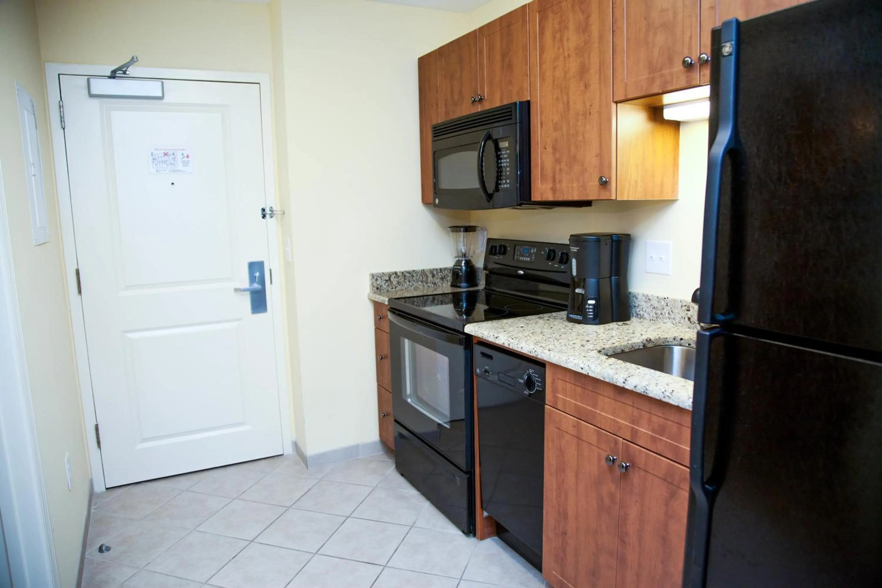 Kitchen or kitchenette in Towers at North Myrtle Beach