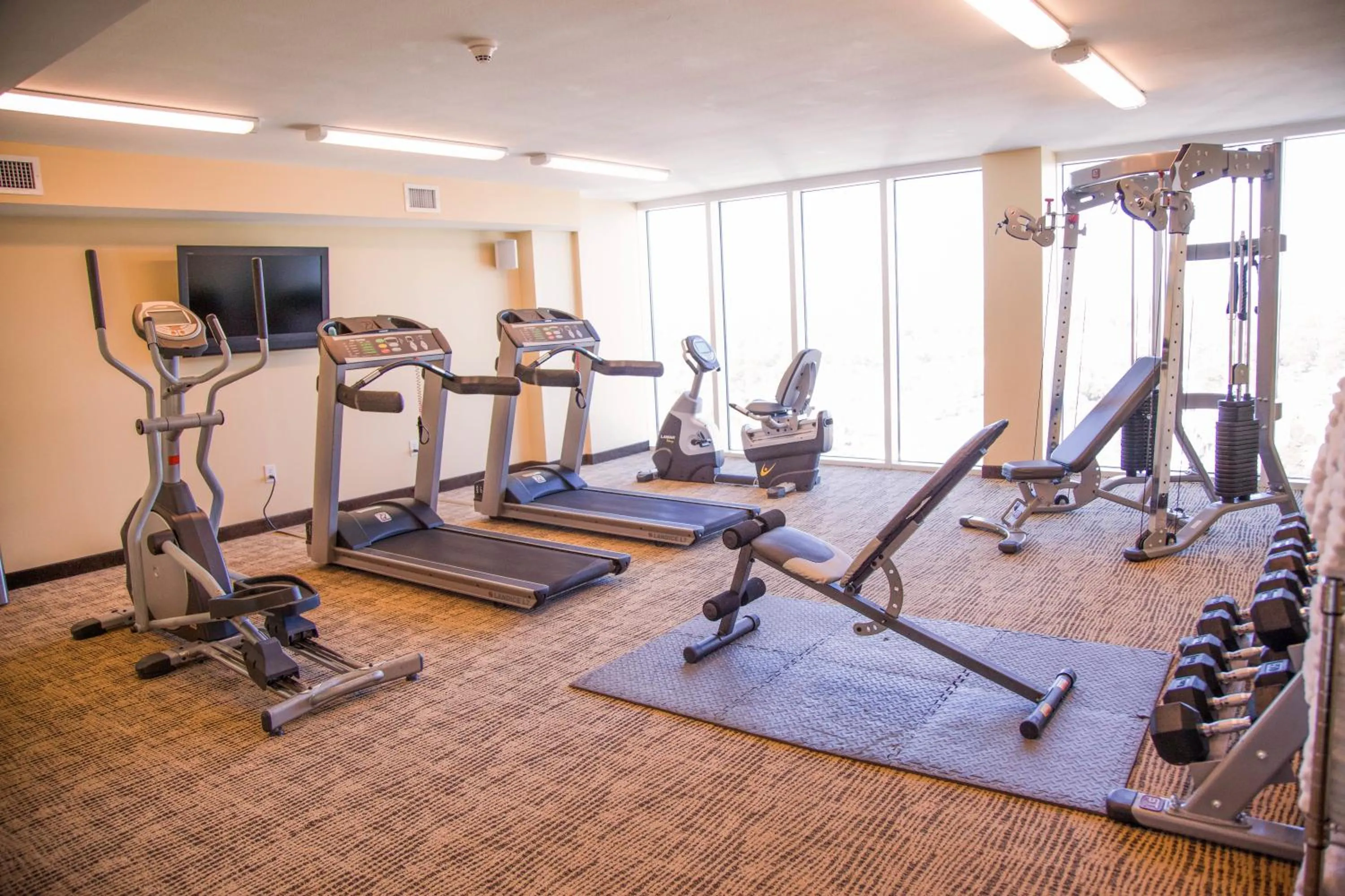 Fitness centre/facilities in Towers at North Myrtle Beach