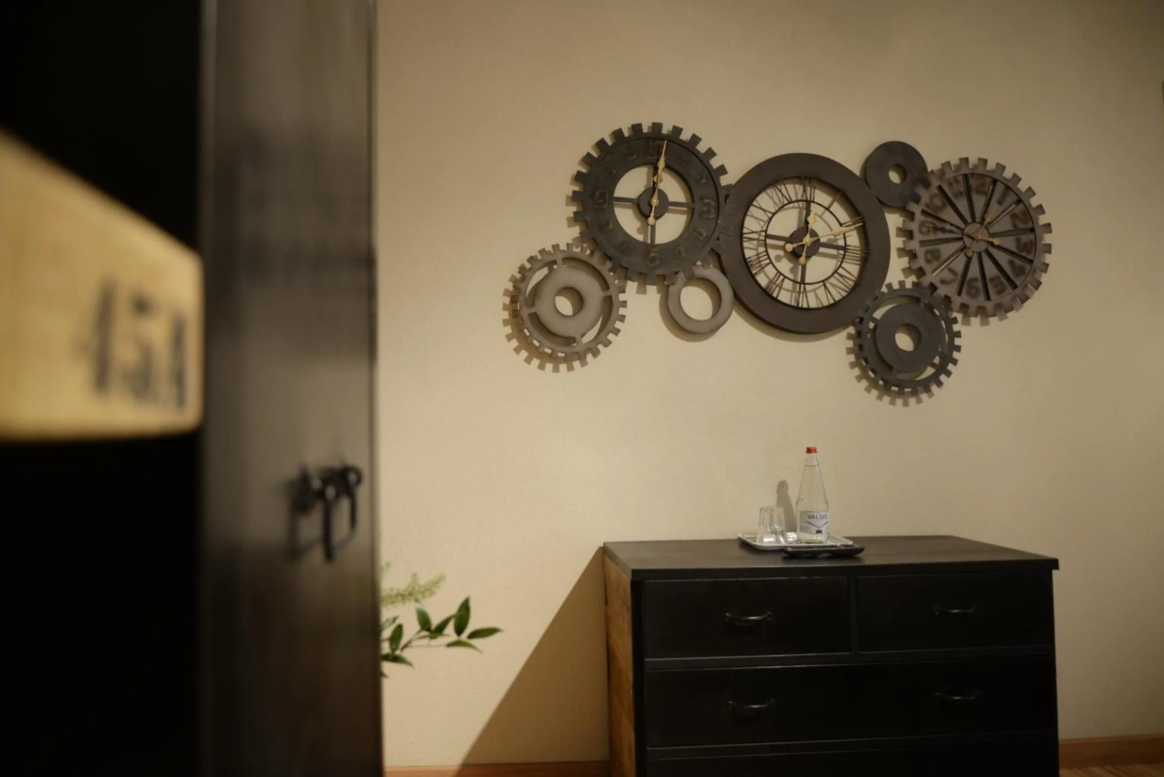 Decorative detail in Auberge Communale de Carouge