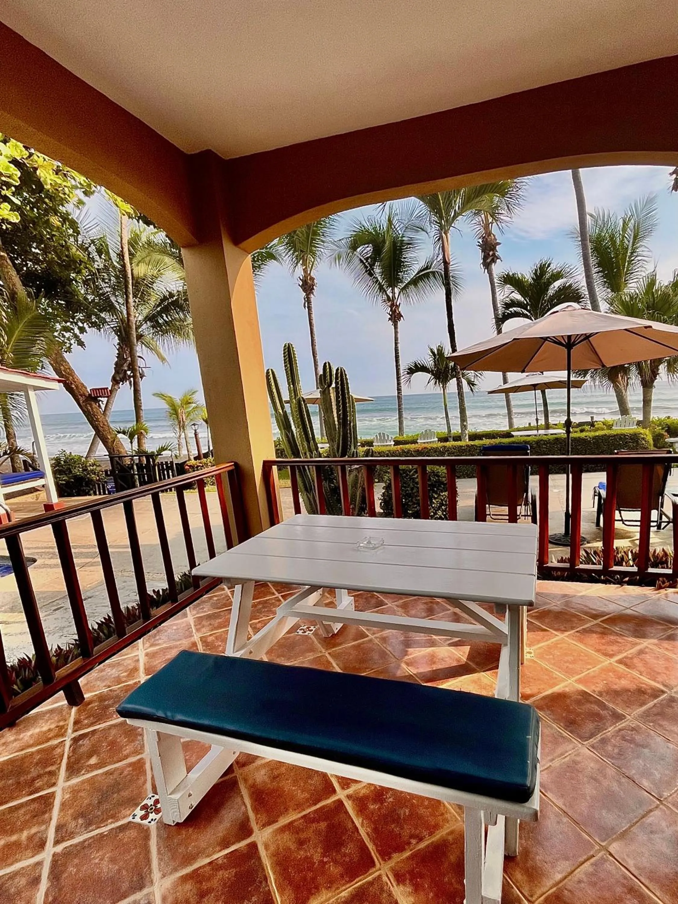 Sea view in The Backyard Beachfront Hotel