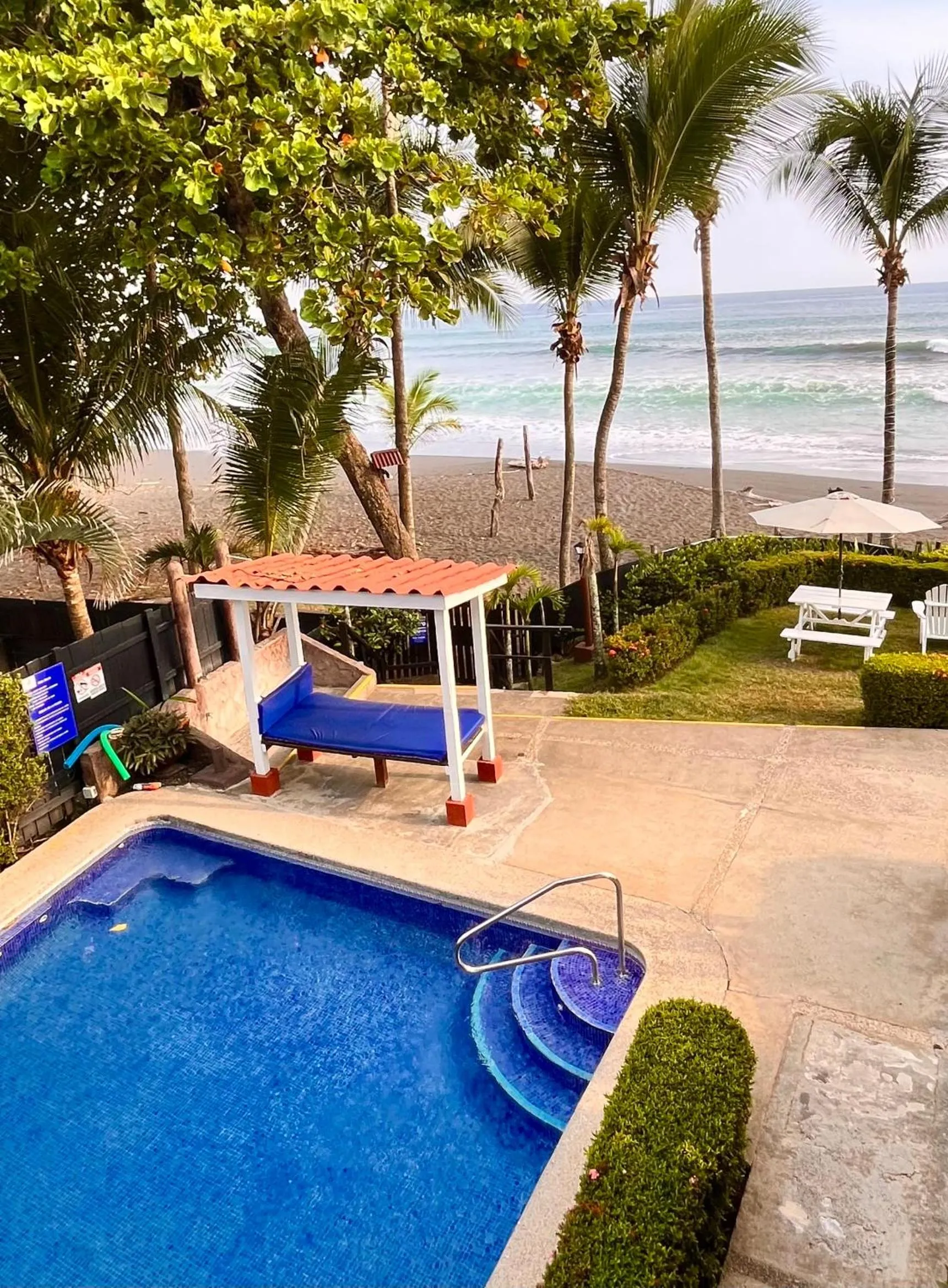 Swimming pool in The Backyard Beachfront Hotel