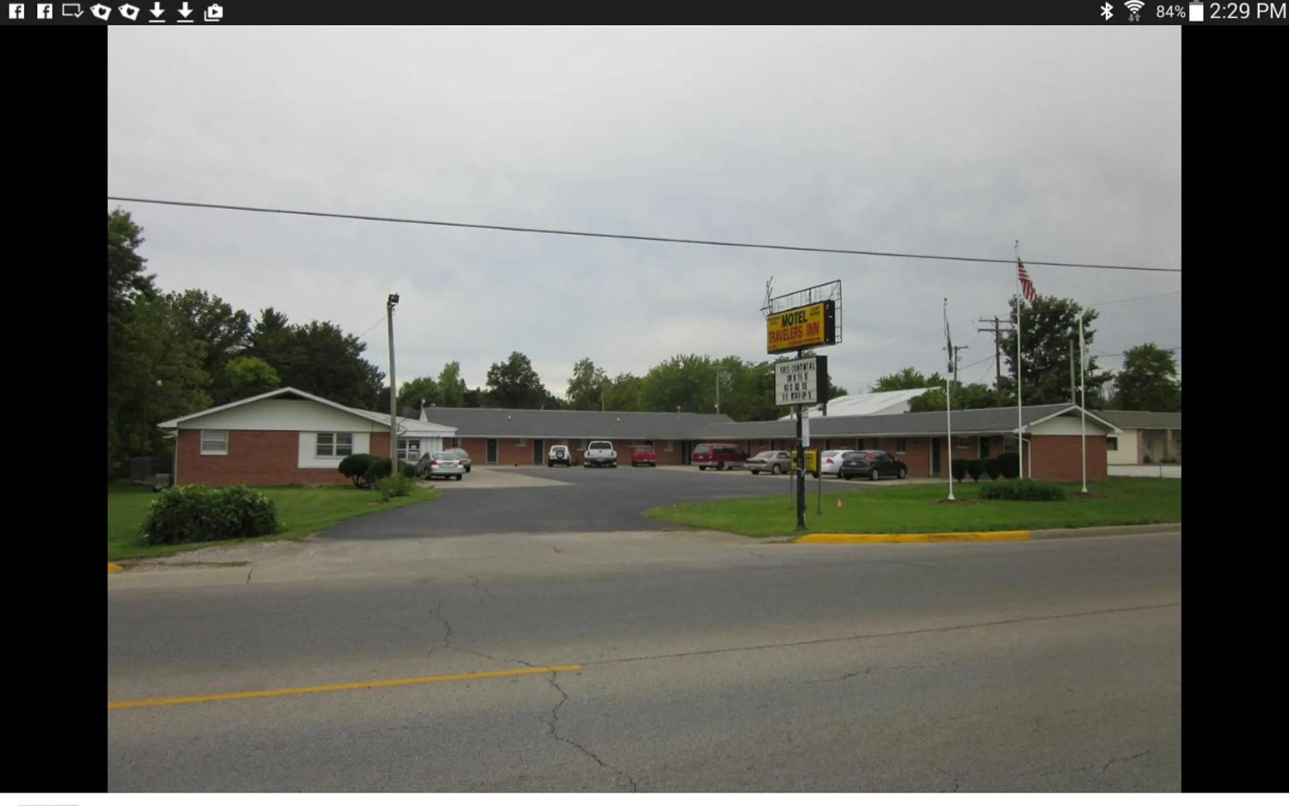 Property building in Travelers Inn Olney