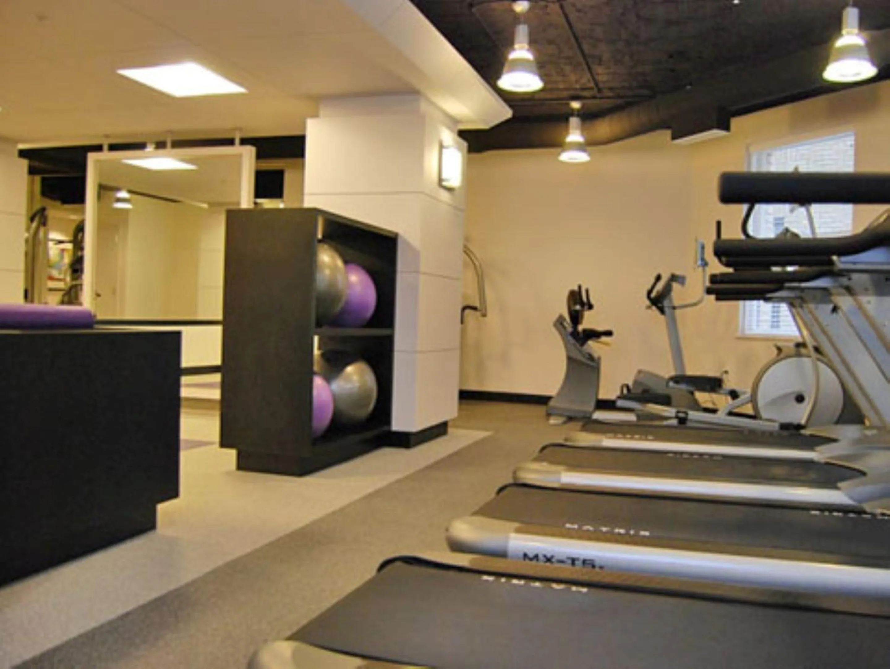 Fitness centre/facilities in Global Luxury Suites at The White House