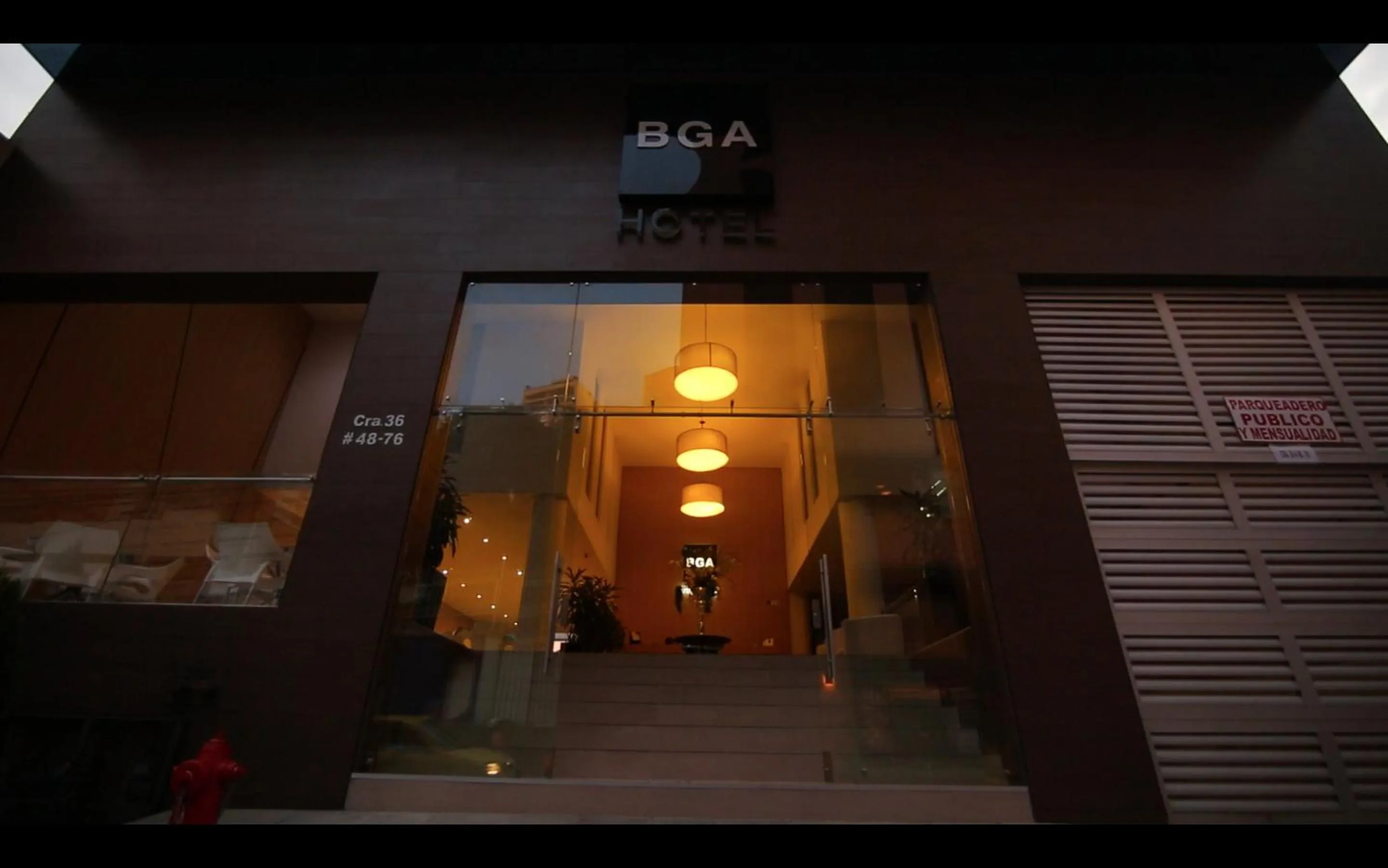 Facade/entrance in BGA Hotel