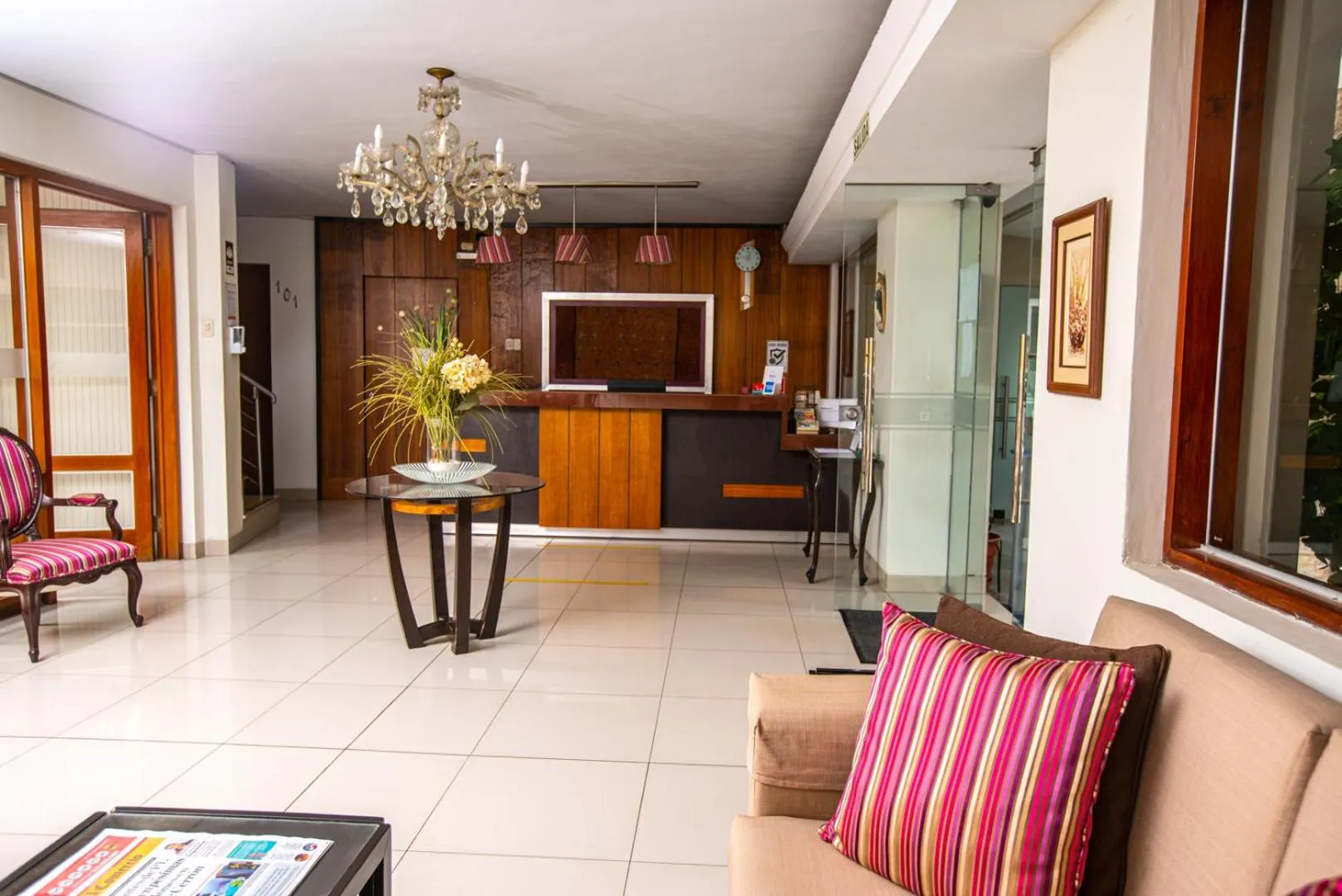 TV and multimedia in Posada Blanca Hotel Boutique