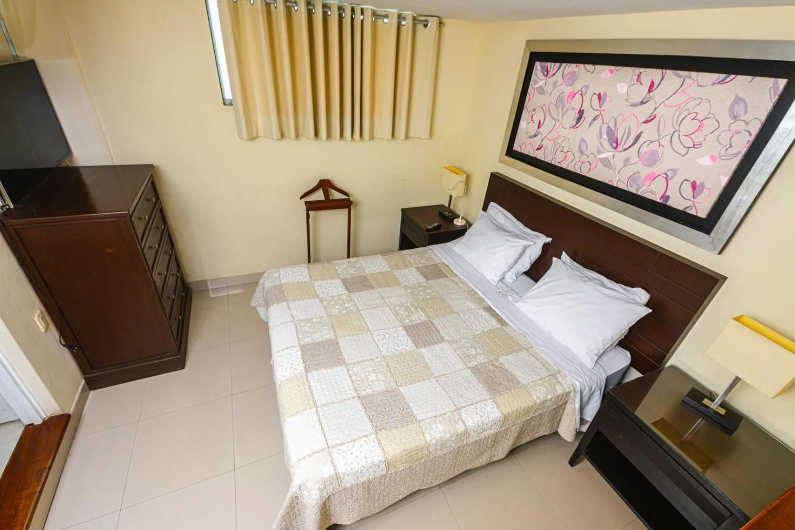 Bed in Posada Blanca Hotel Boutique