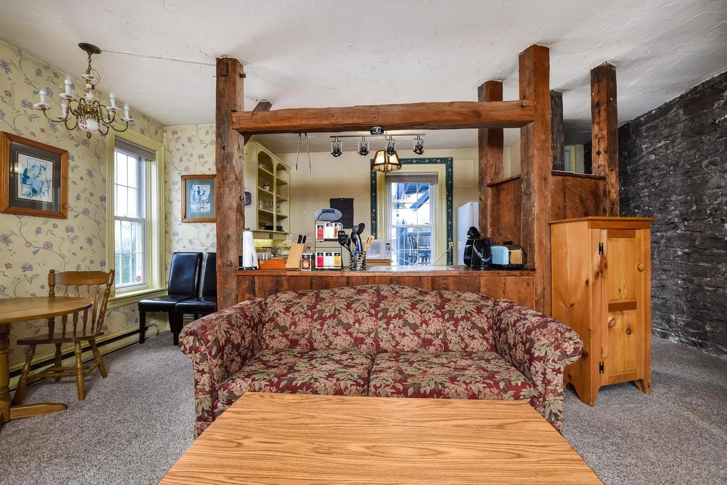 Living room in Noble Suites