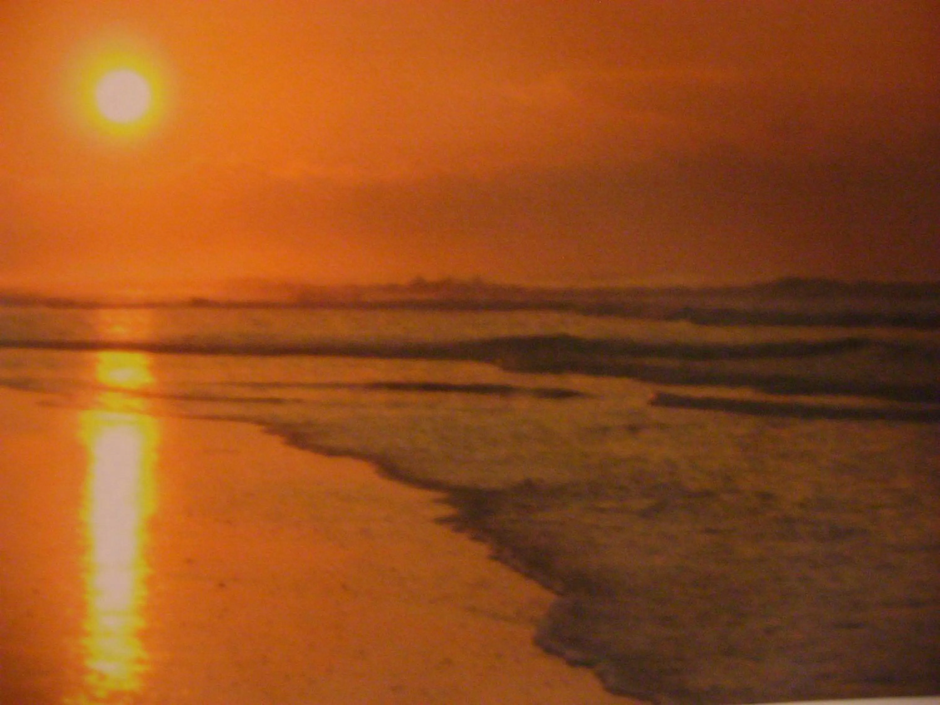 Sunrise in Catlins Newhaven Holiday Park