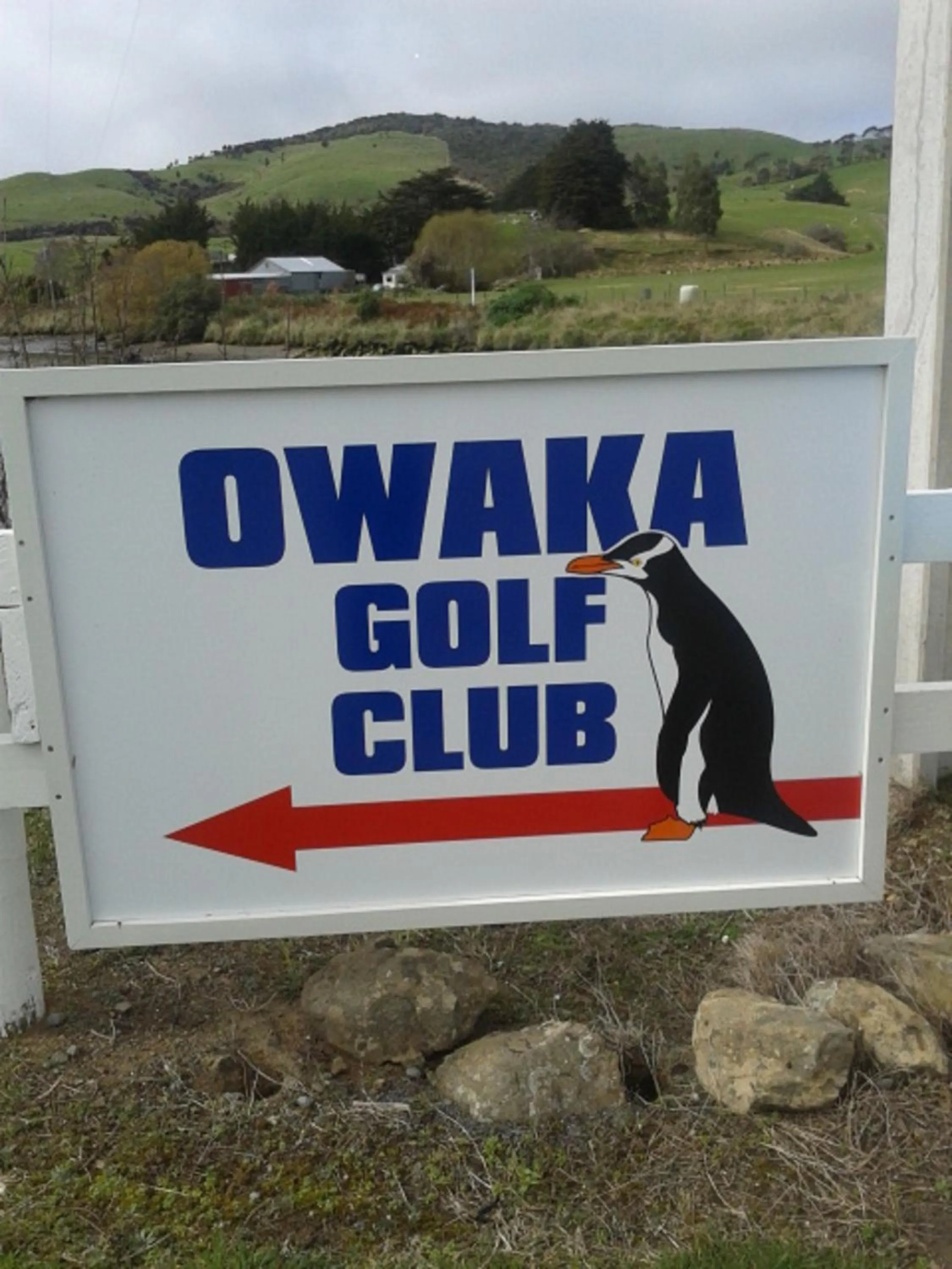 Golfcourse in Catlins Newhaven Holiday Park