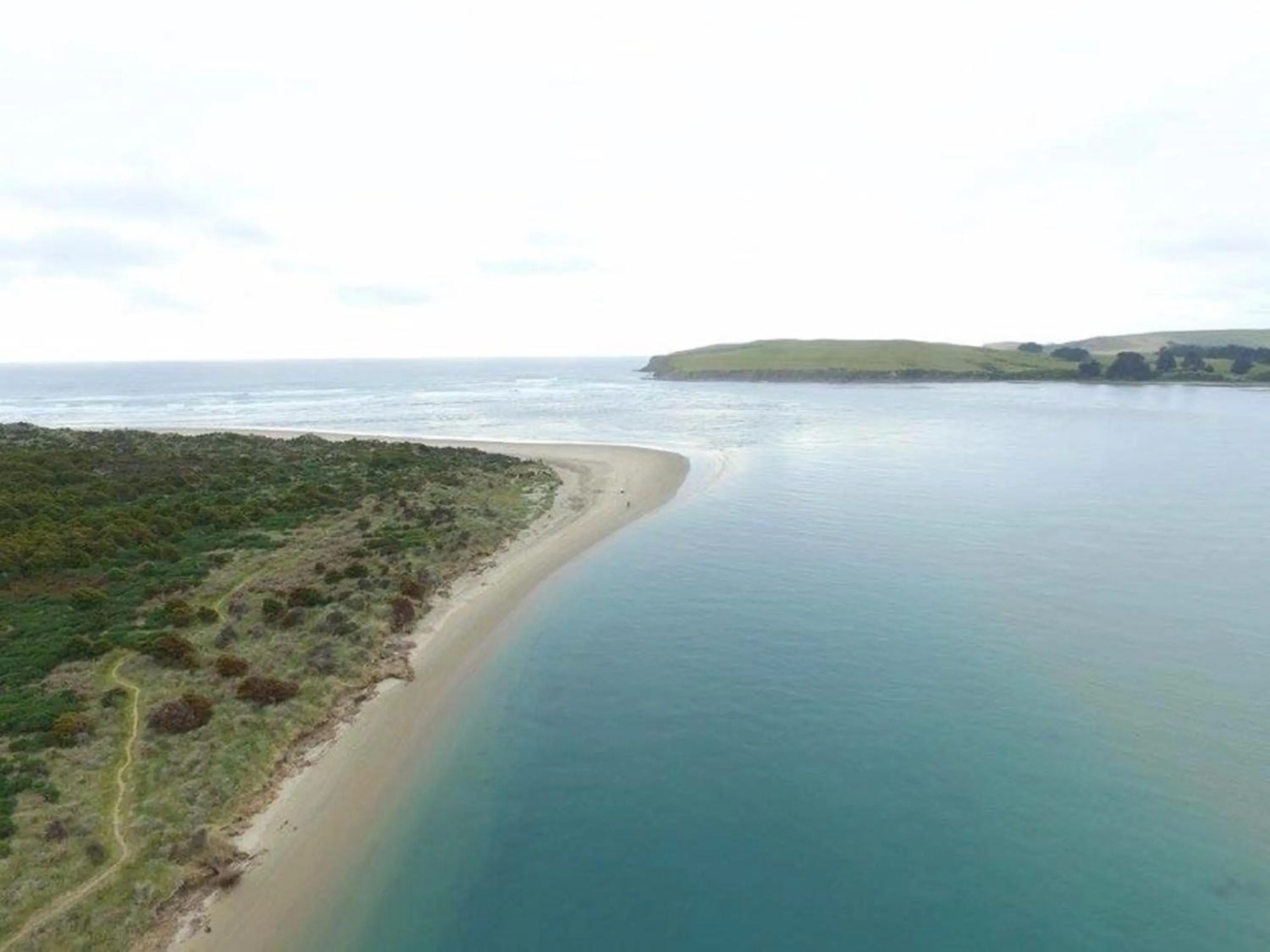 Natural landscape in Catlins Newhaven Holiday Park