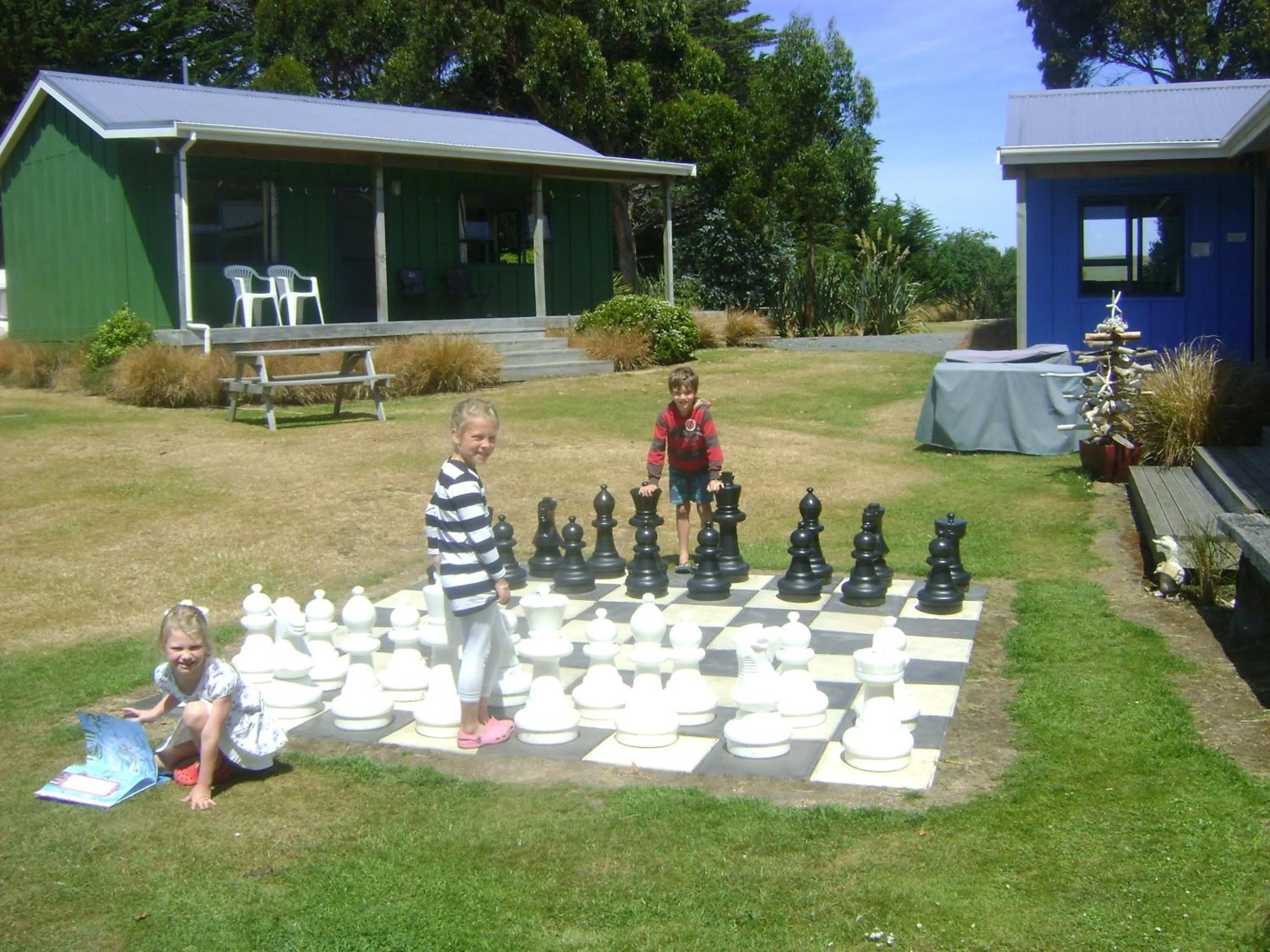 Children play ground in Catlins Newhaven Holiday Park