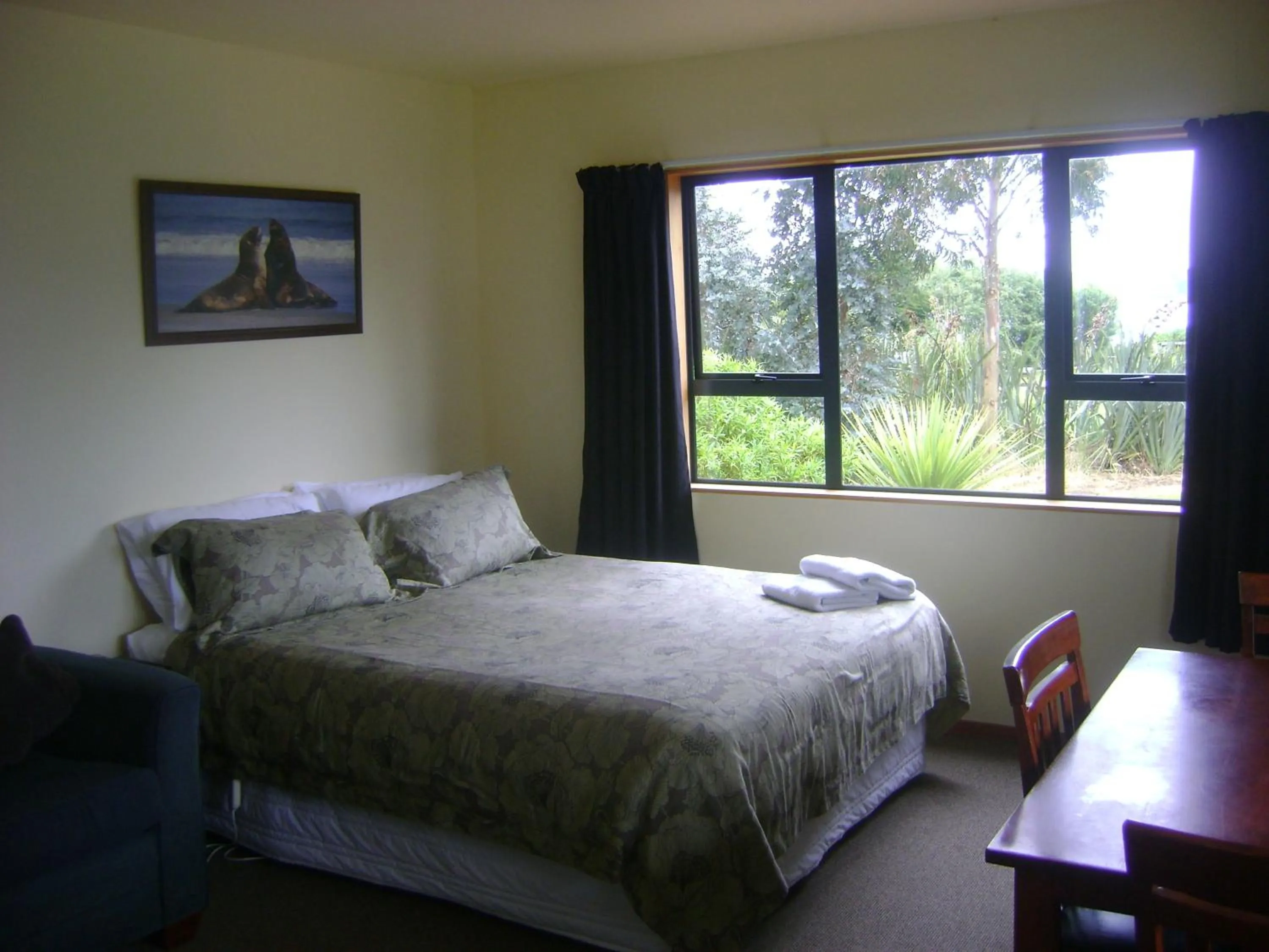 Bed in Catlins Newhaven Holiday Park