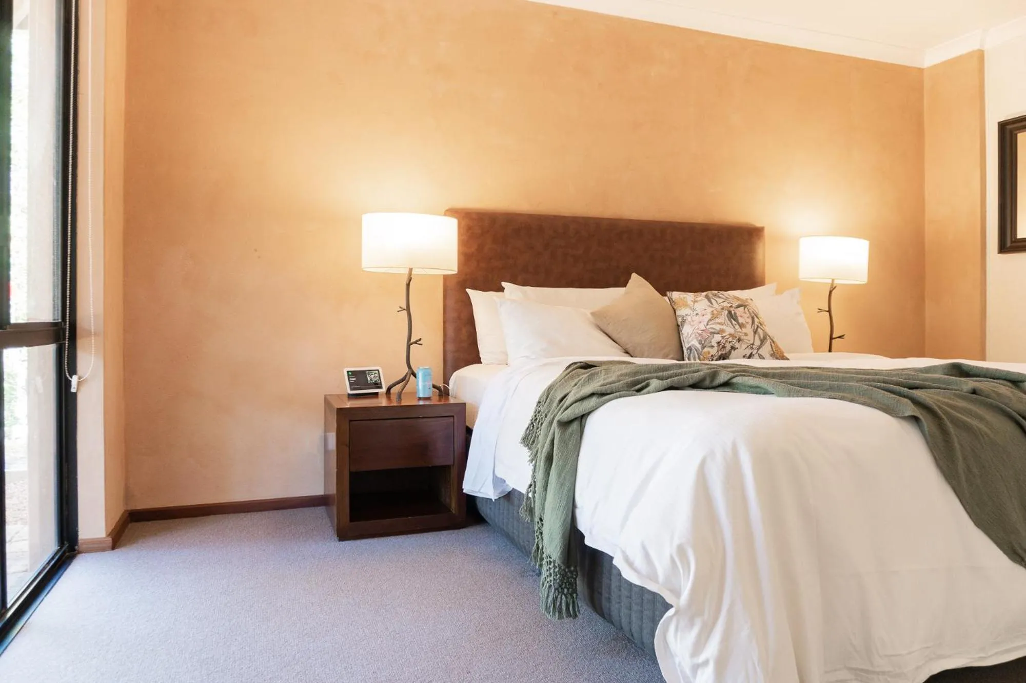 Bed in Forest Rise Chalets and Lodge