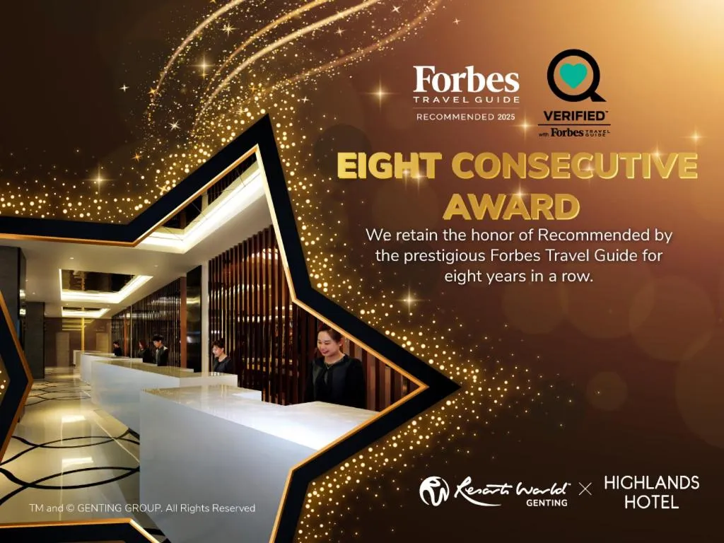 Logo/Certificate/Sign in Resorts World Genting - Highlands Hotel