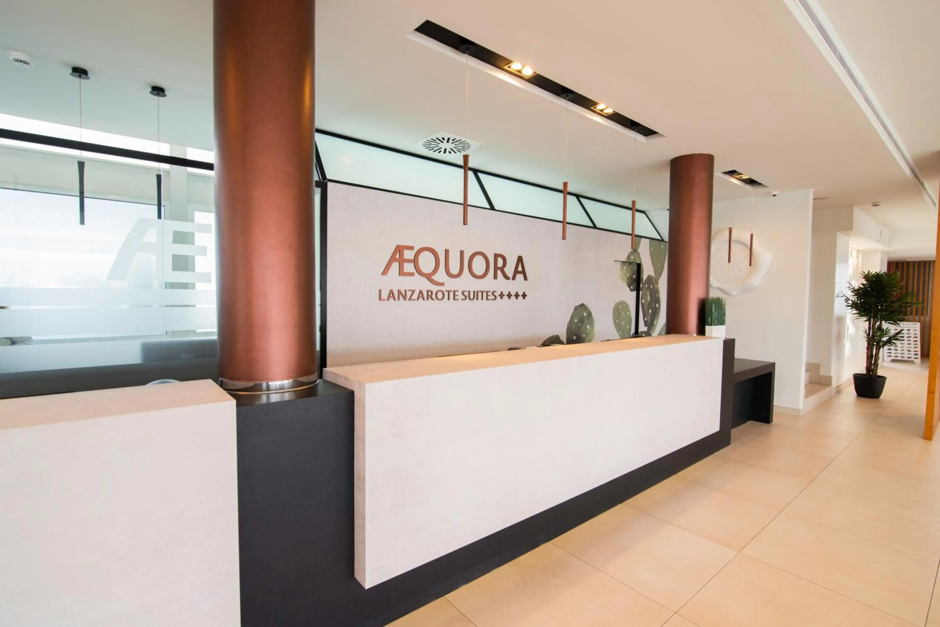 Lobby or reception in Aequora Lanzarote Suites