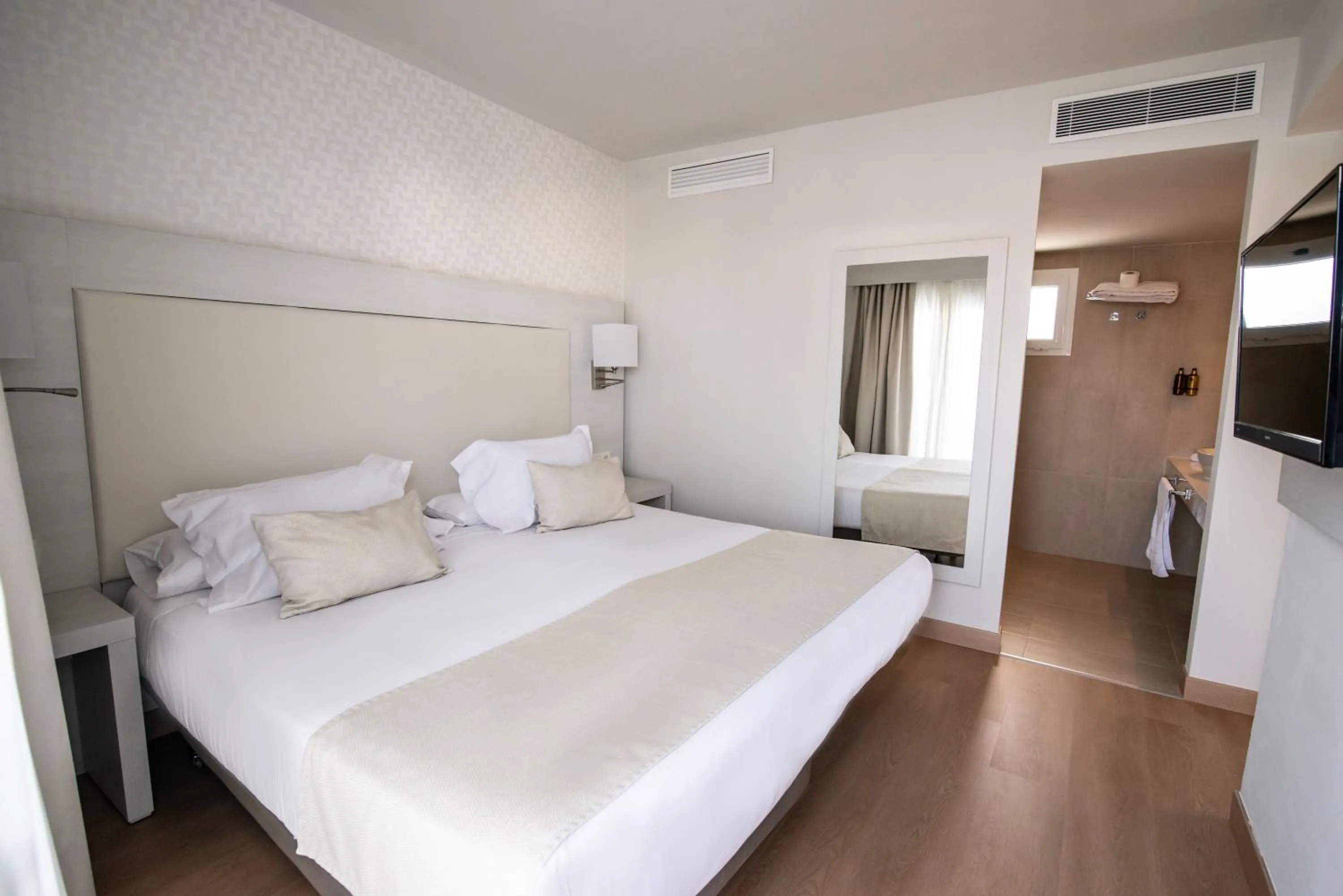 Property building, Bed in Aequora Lanzarote Suites
