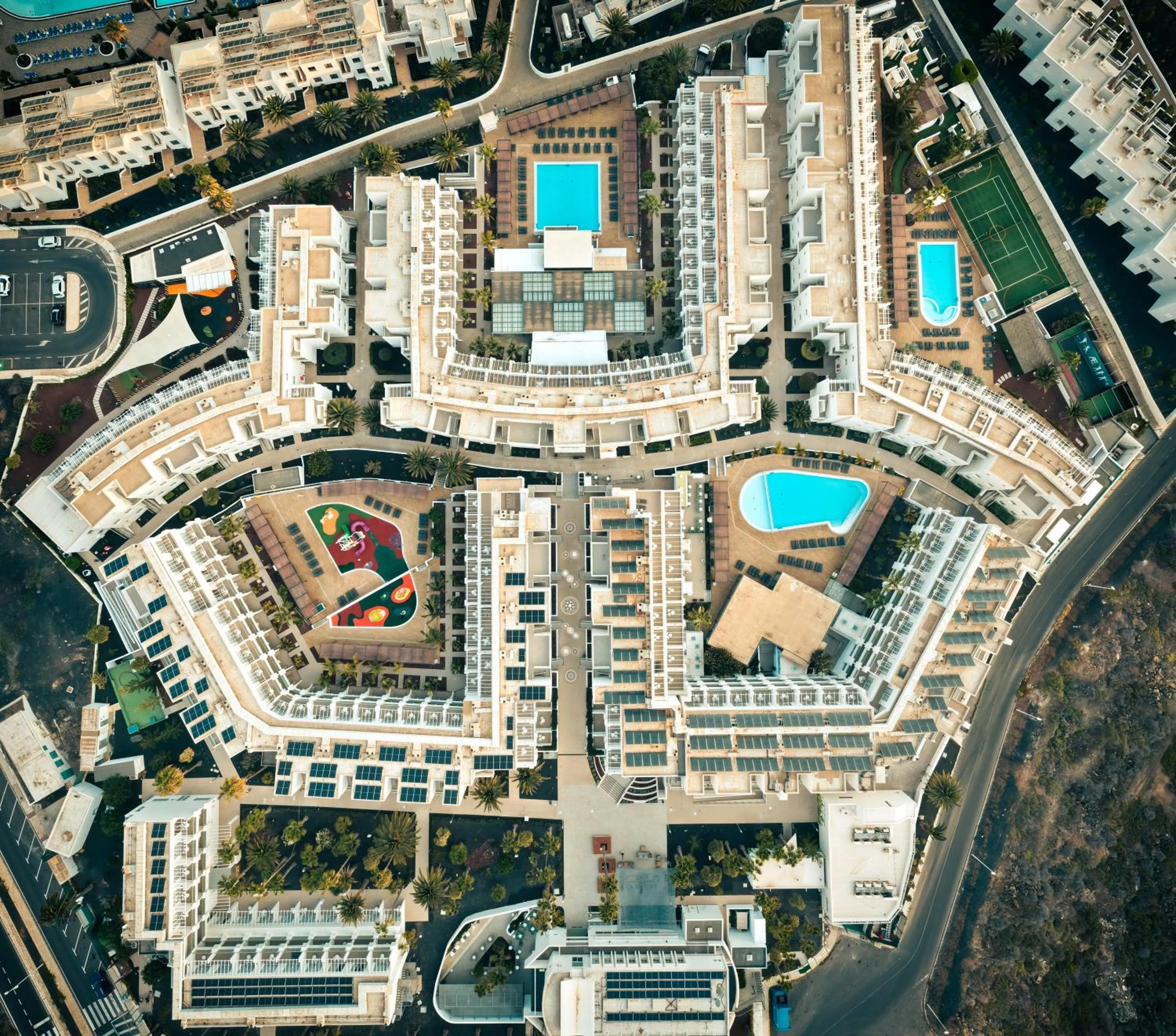 Bird's eye view in Aequora Lanzarote Suites