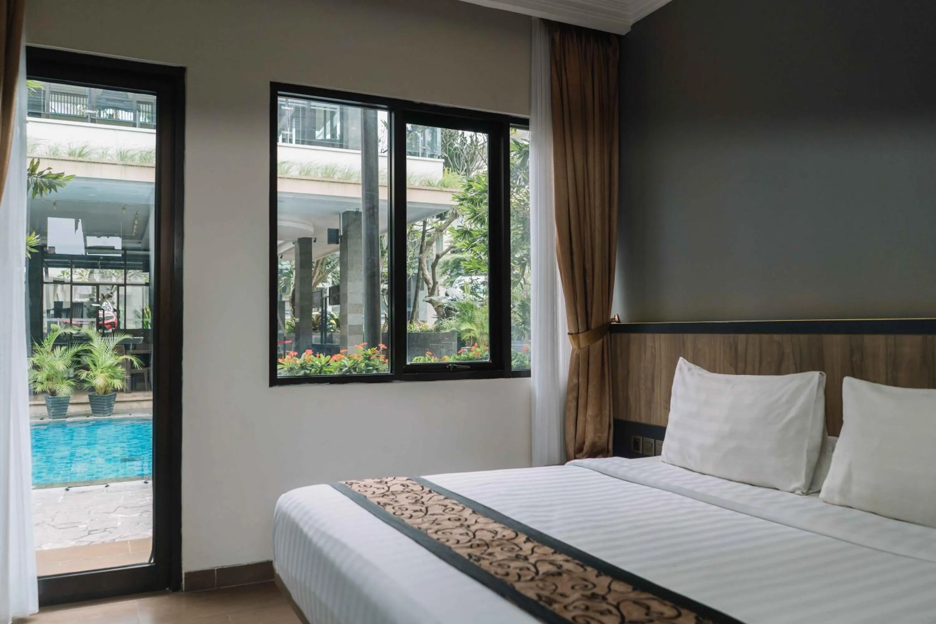 Bed in Anugrah Hotel Sukabumi