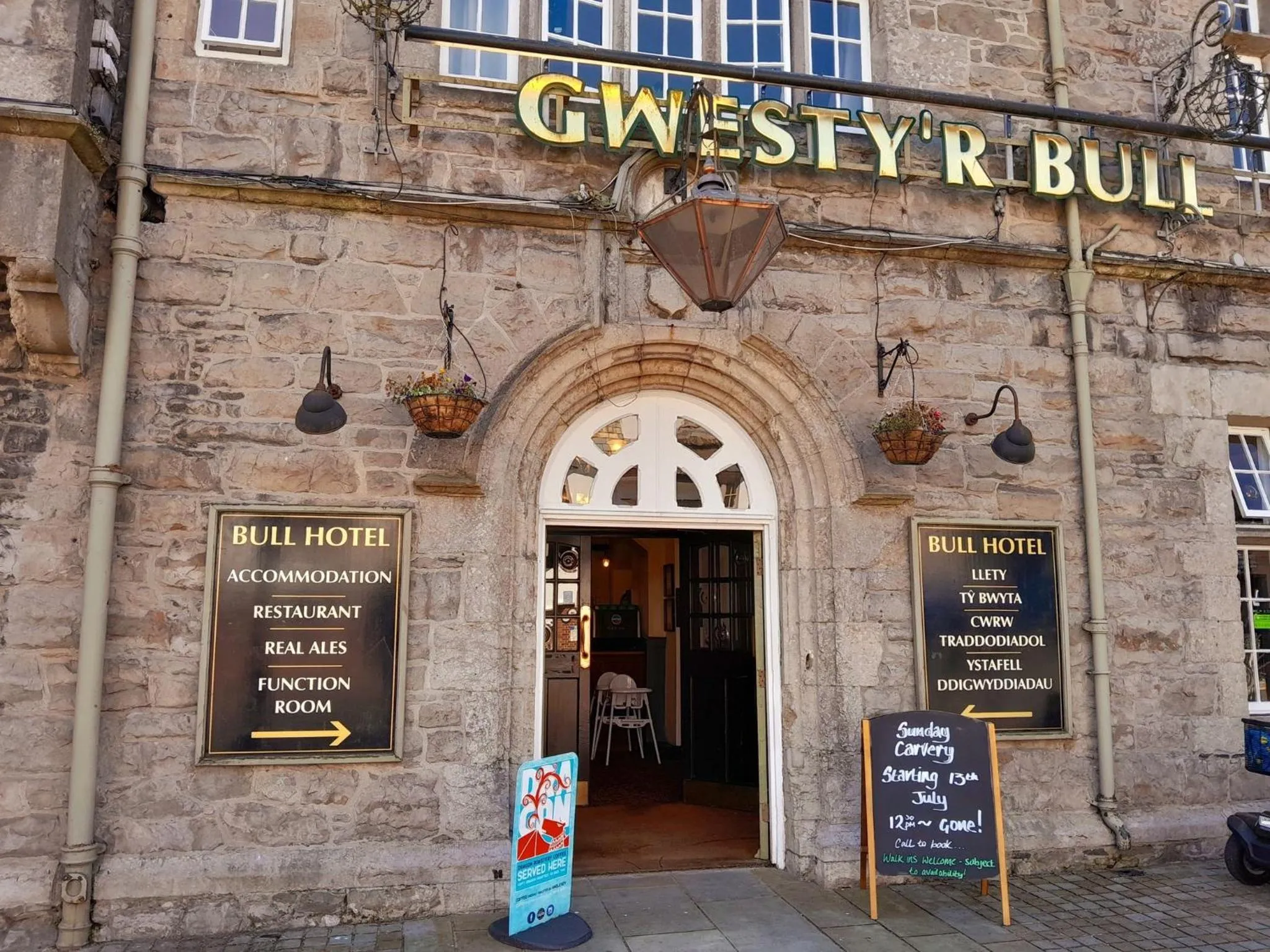 Property building in The Bull Hotel