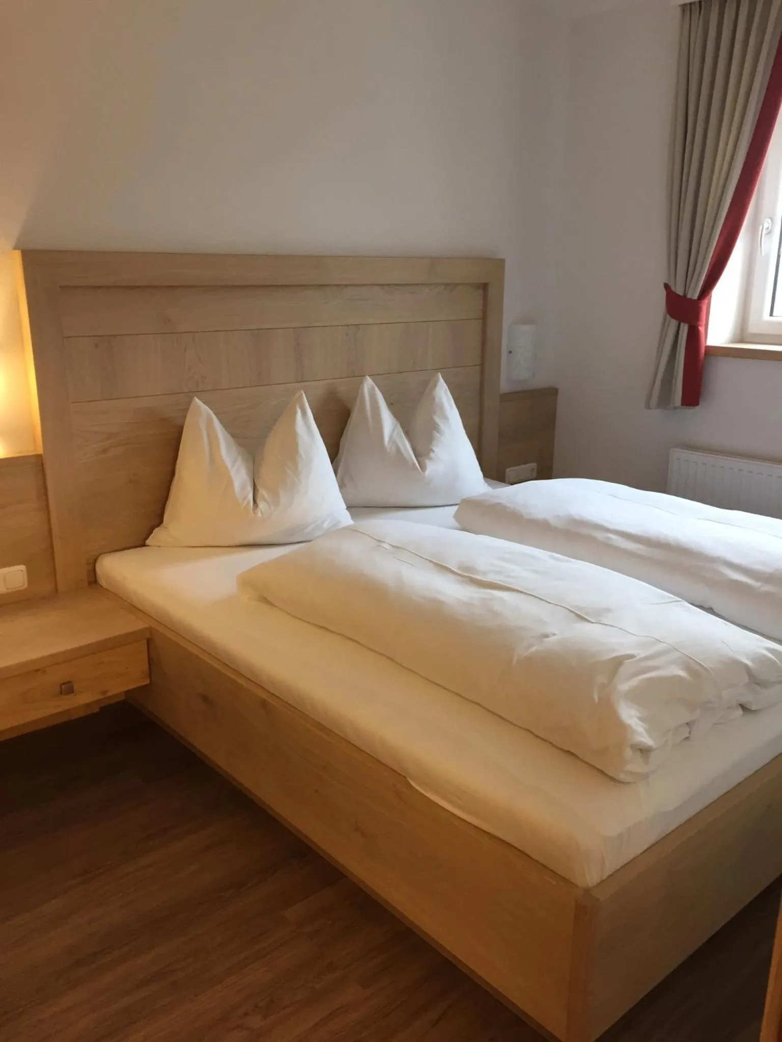 Bed in Hotel Garni Ingeborg
