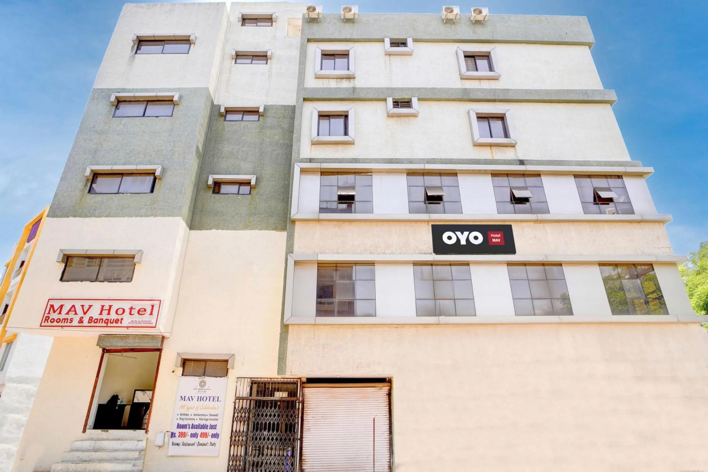 Facade/entrance in Hotel O Mav Hotel