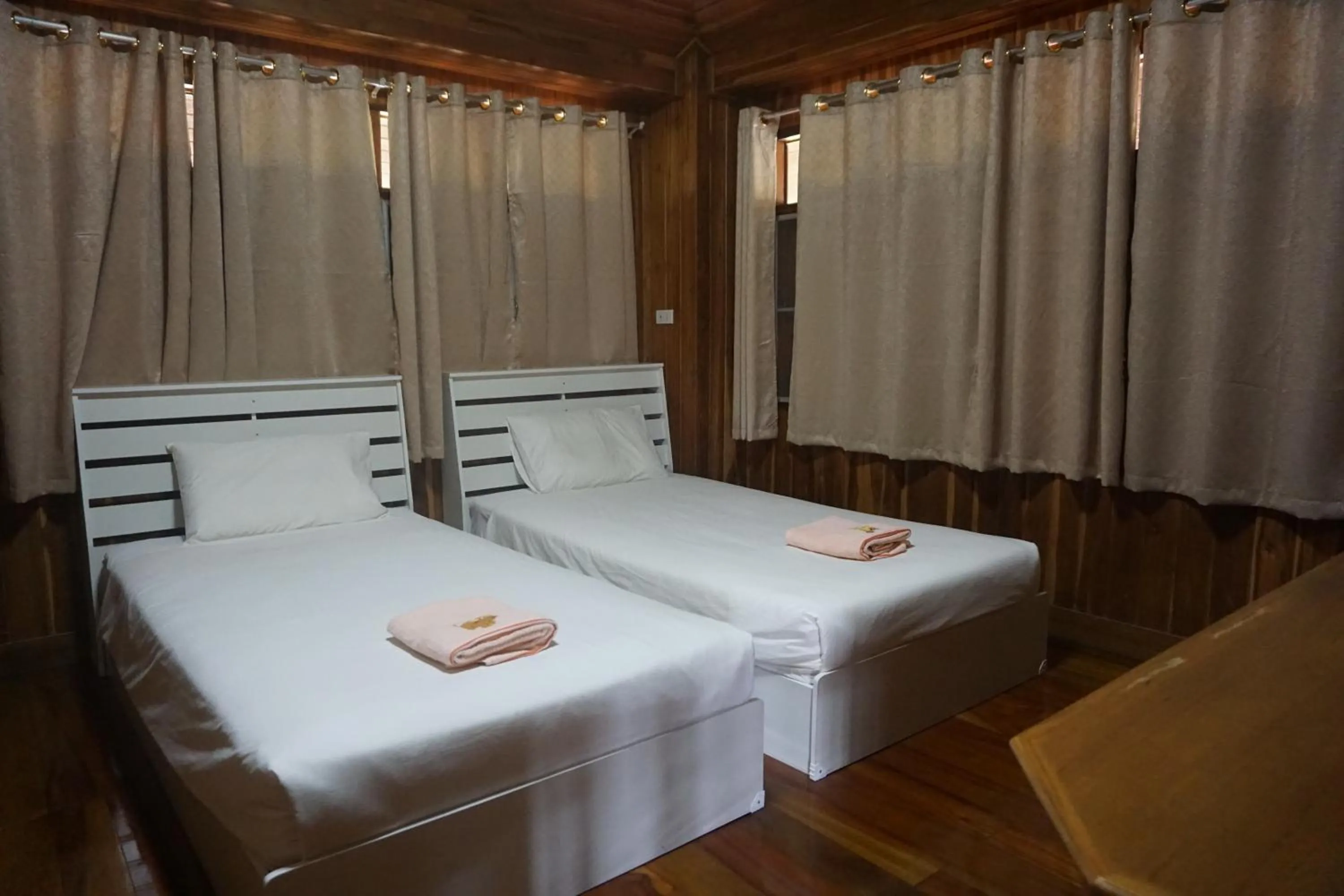 Bed in Samnaree Garden House