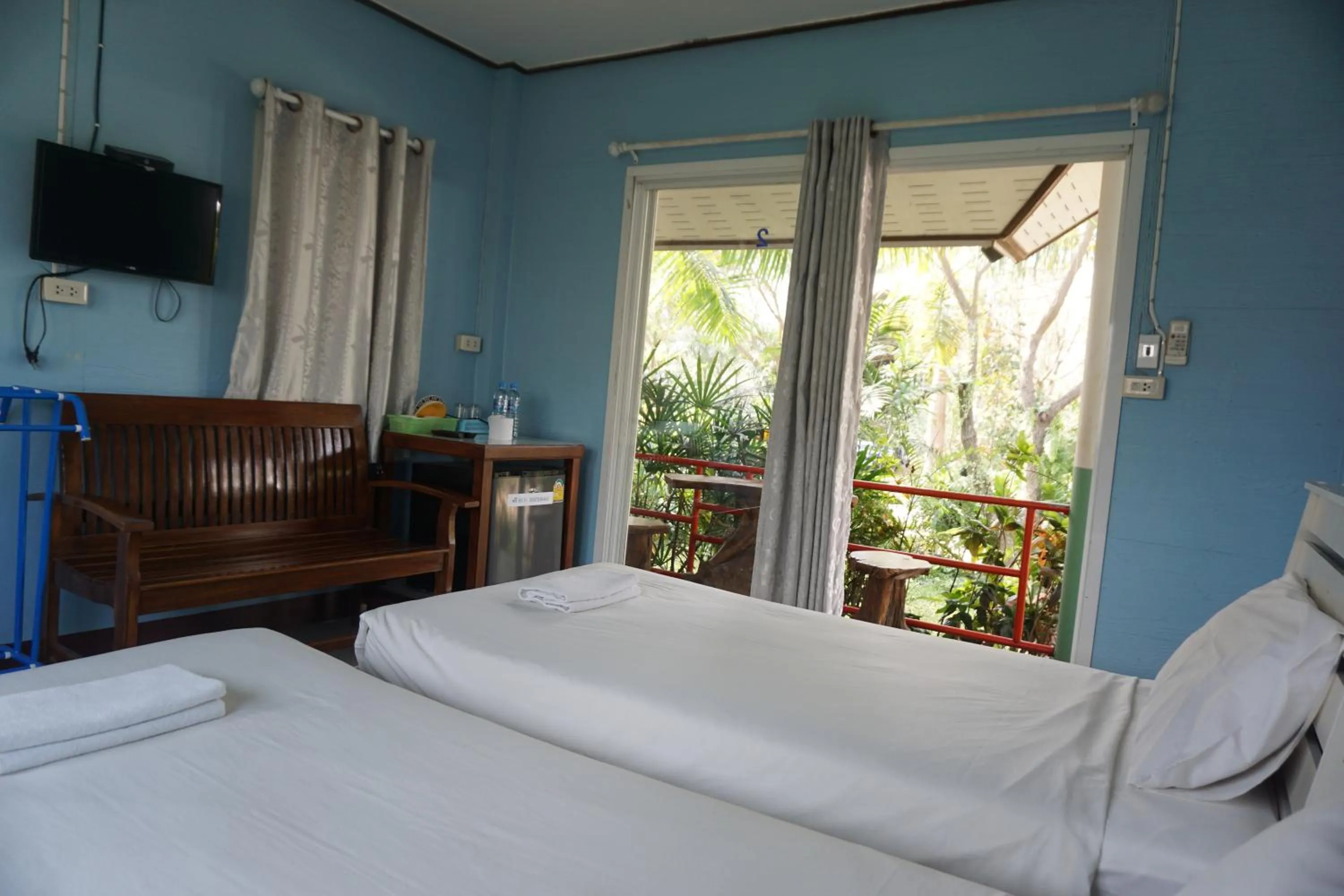 Bed in Samnaree Garden House