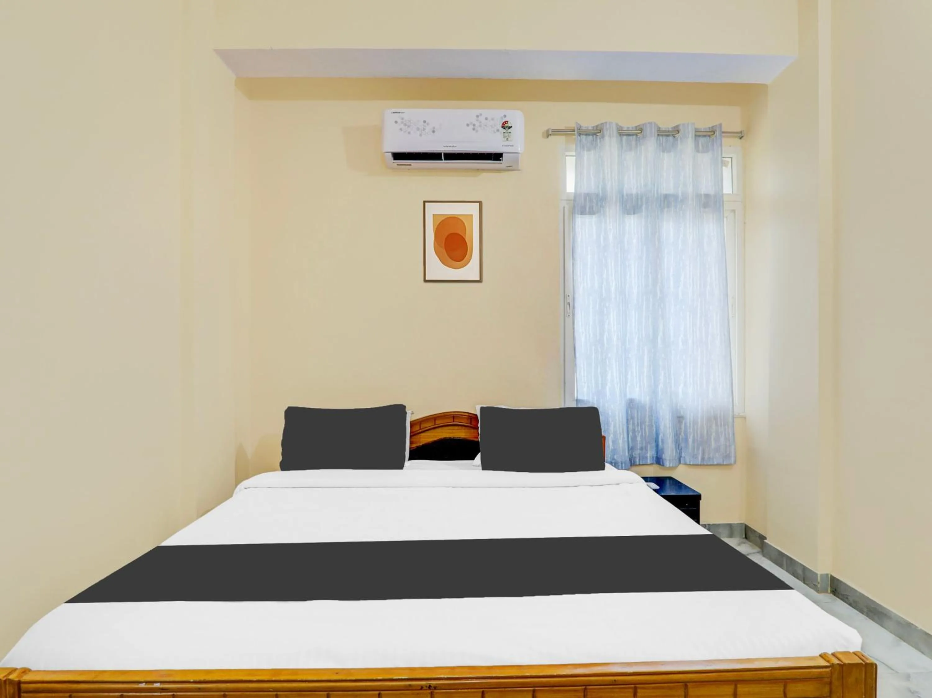 Bedroom, Bed in Hotel O Mellow Space