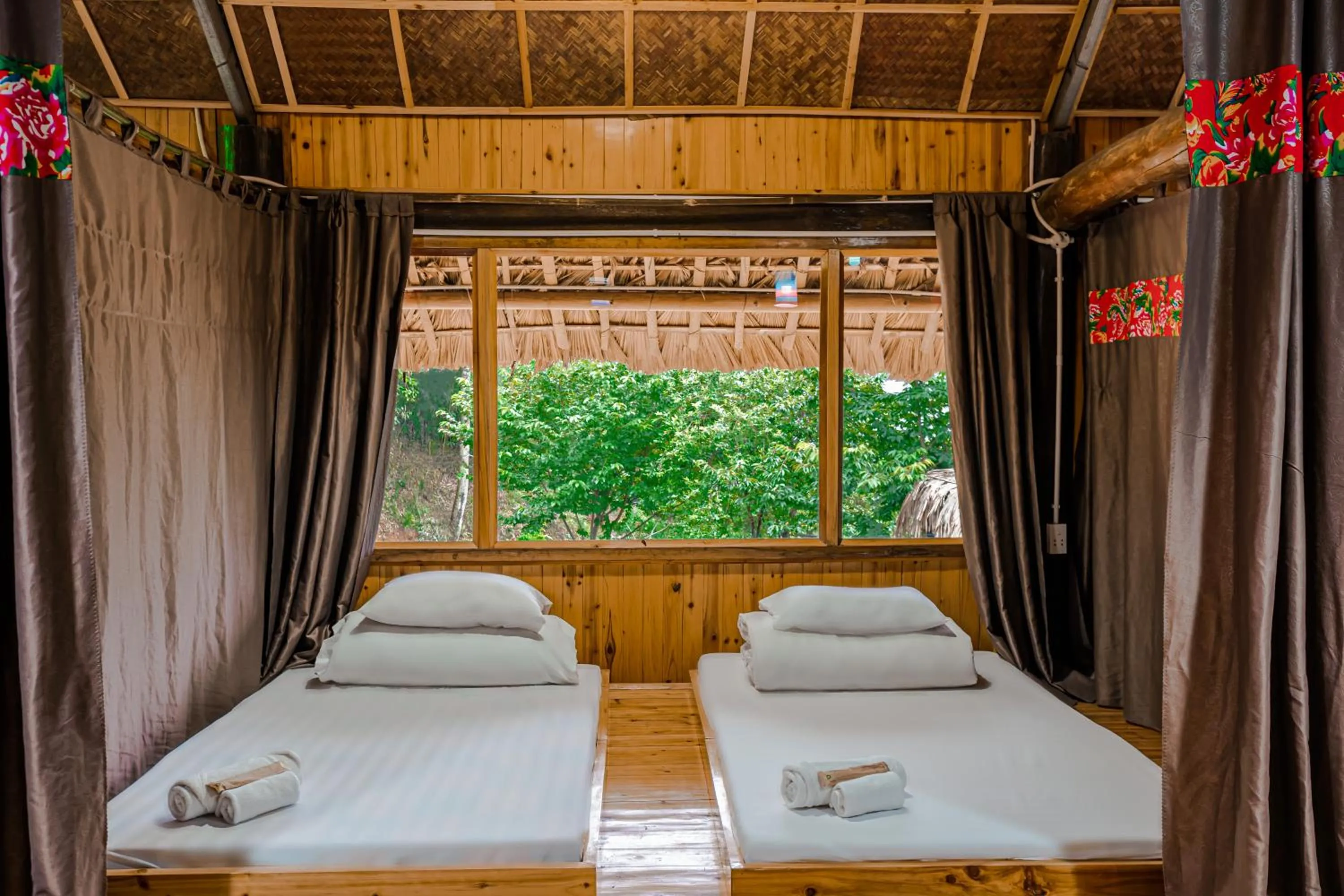 Bed in Healing Homestay Sapa