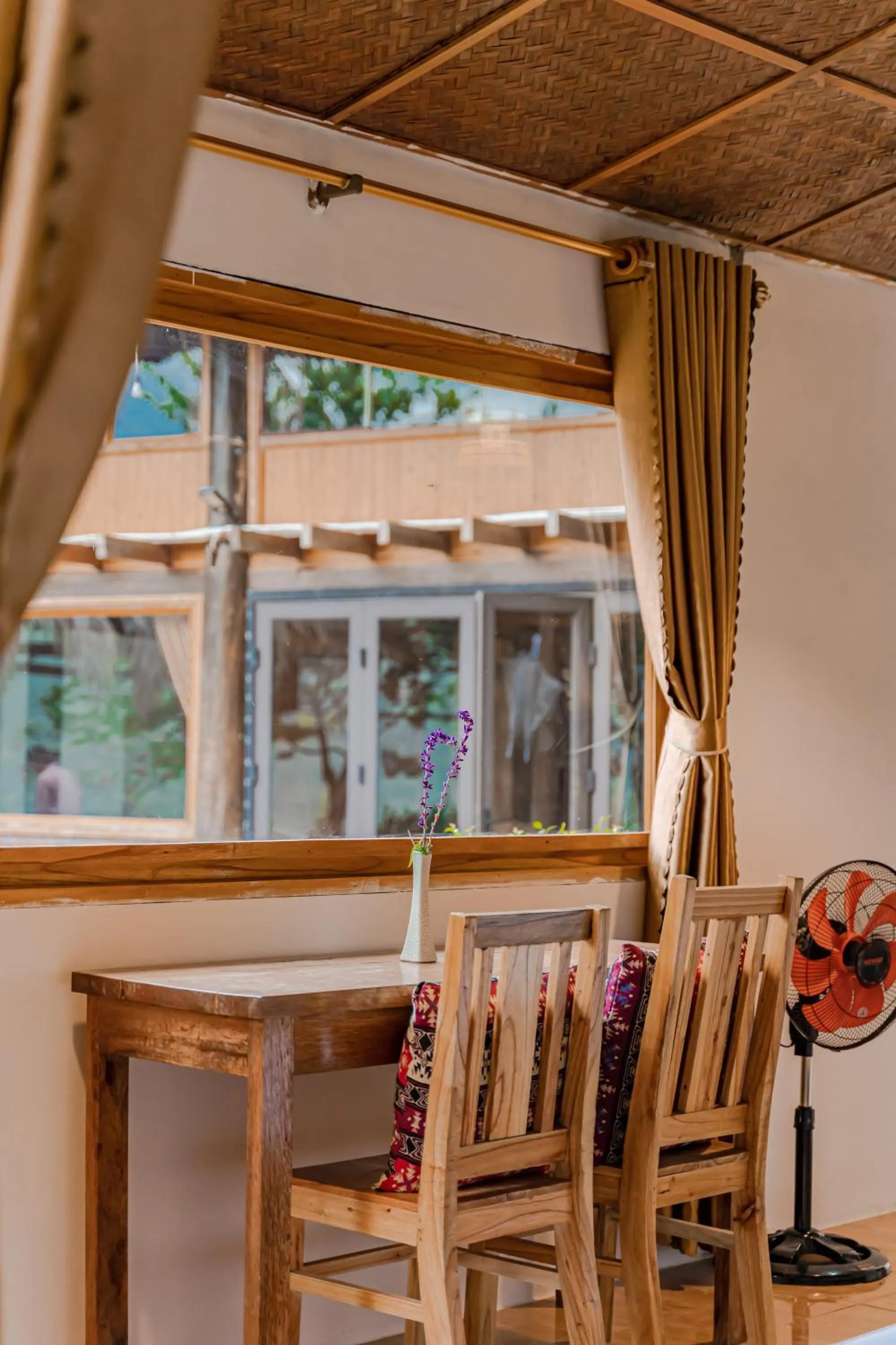Seating area in Healing Homestay Sapa