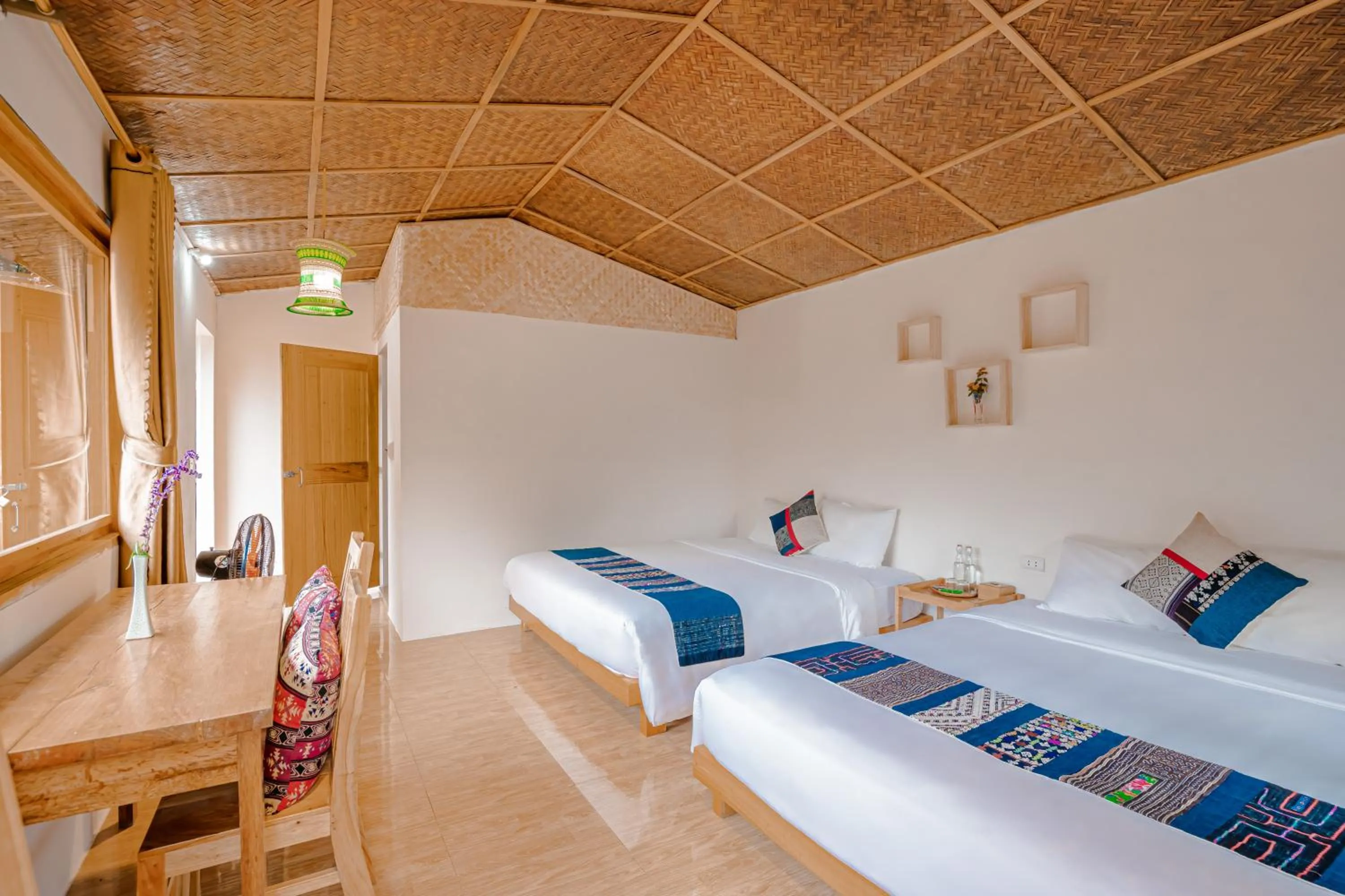 Bed in Healing Homestay Sapa