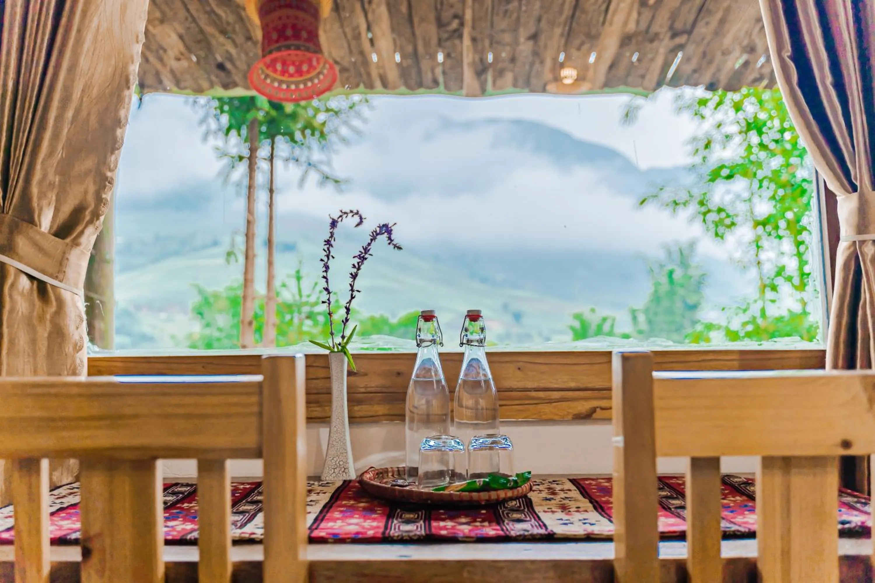 Dining area in Healing Homestay Sapa