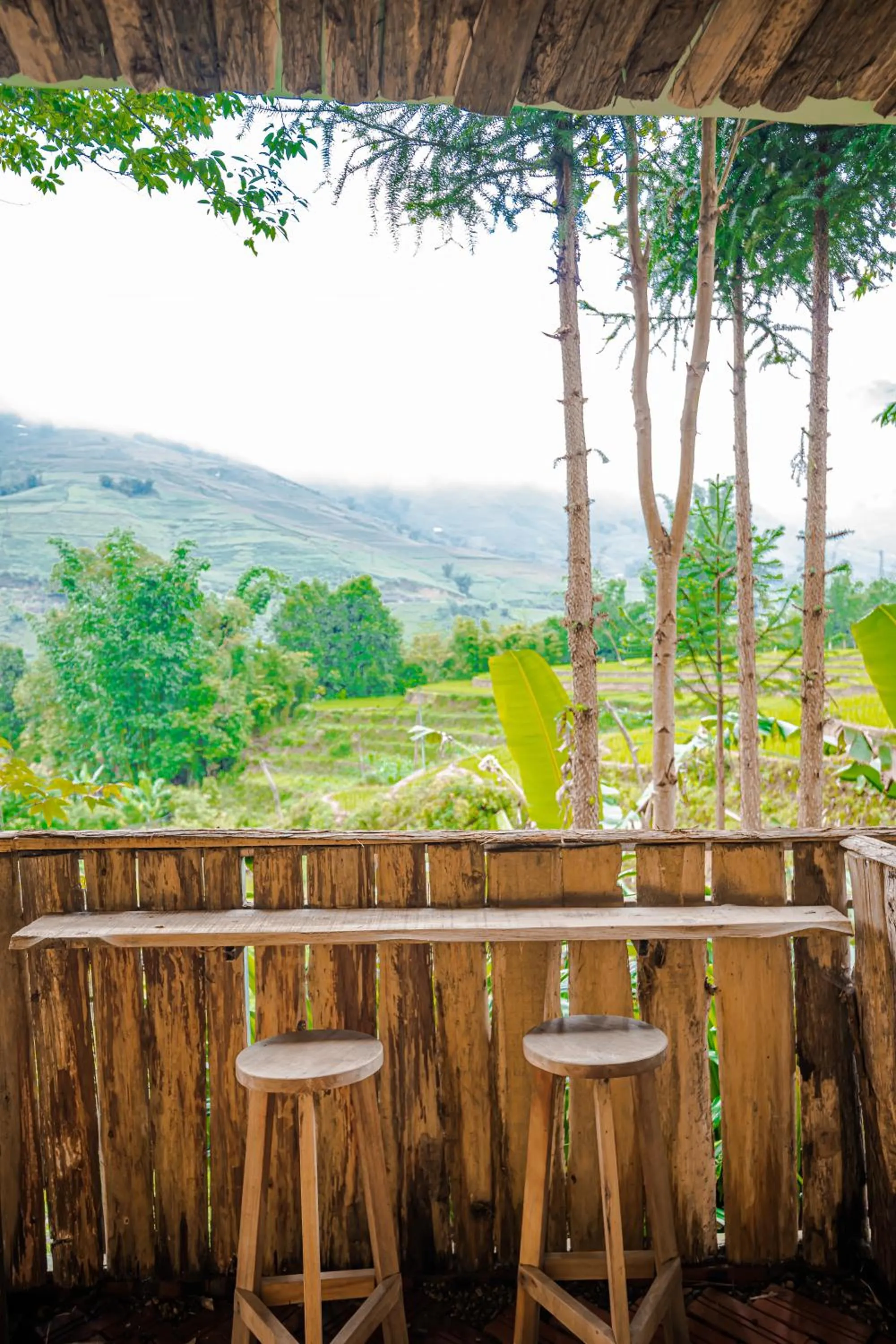 Balcony/Terrace in Healing Homestay Sapa