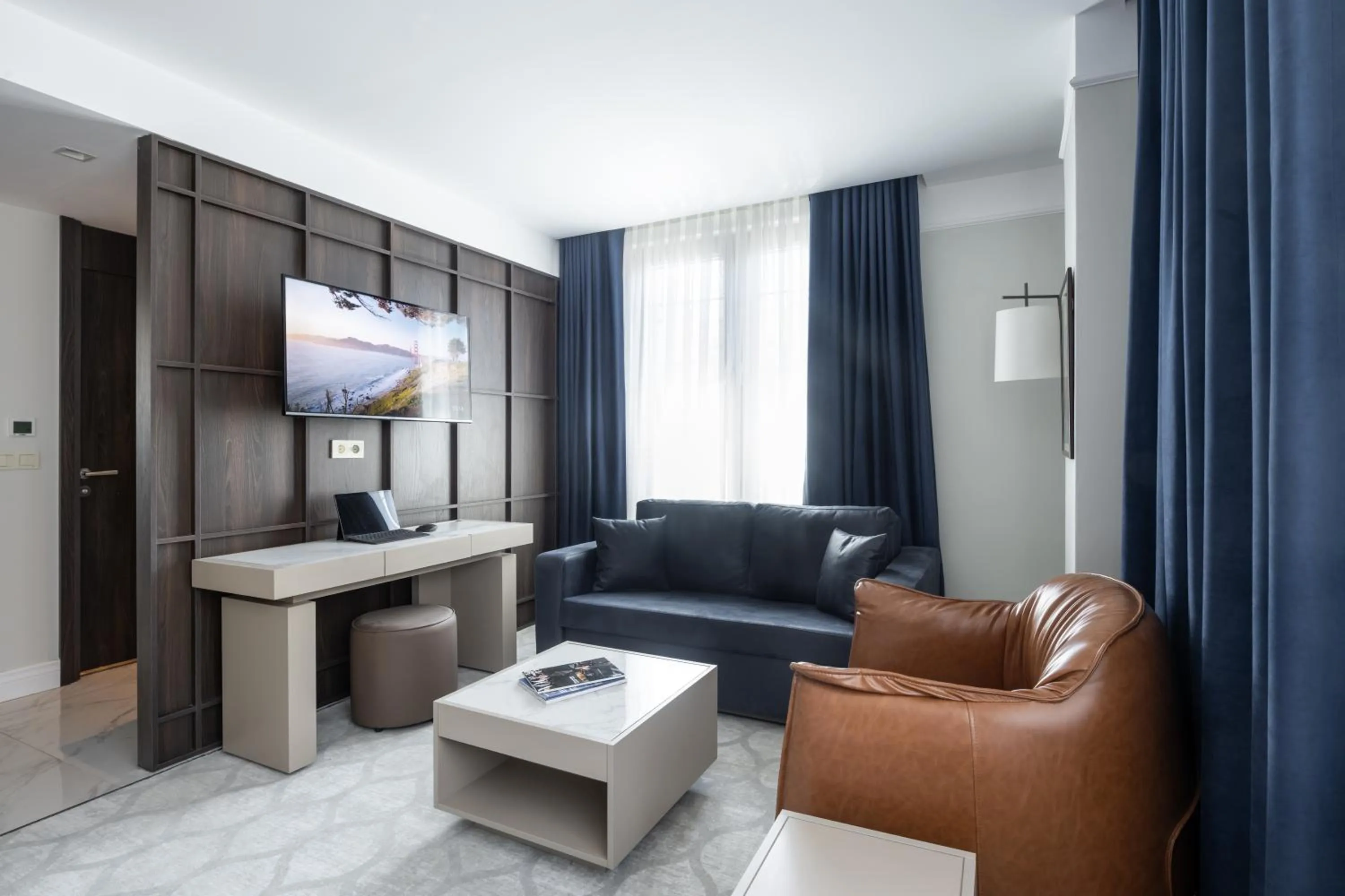 Seating area in Noble Pangaltı