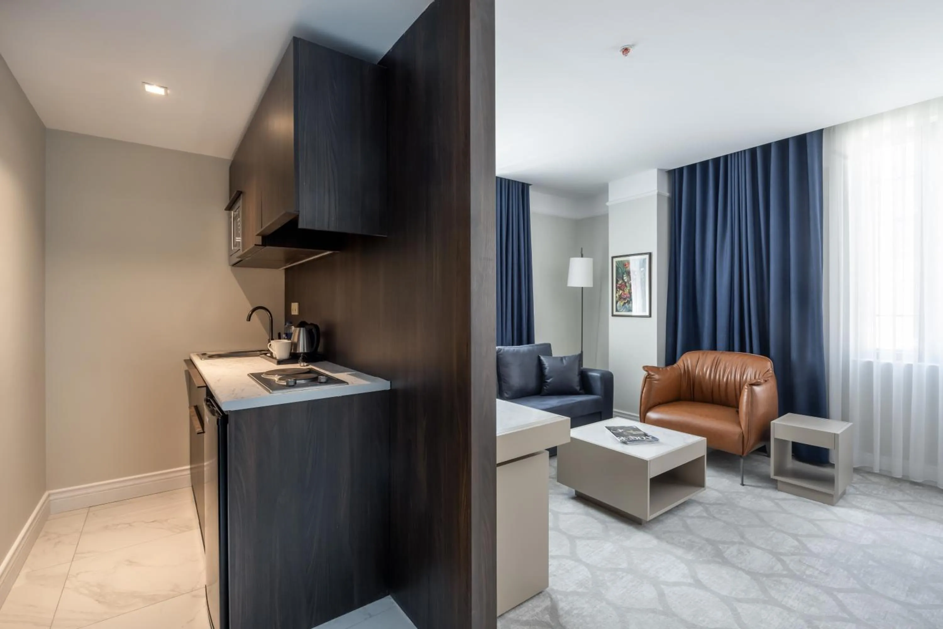 Seating area in Noble Pangaltı