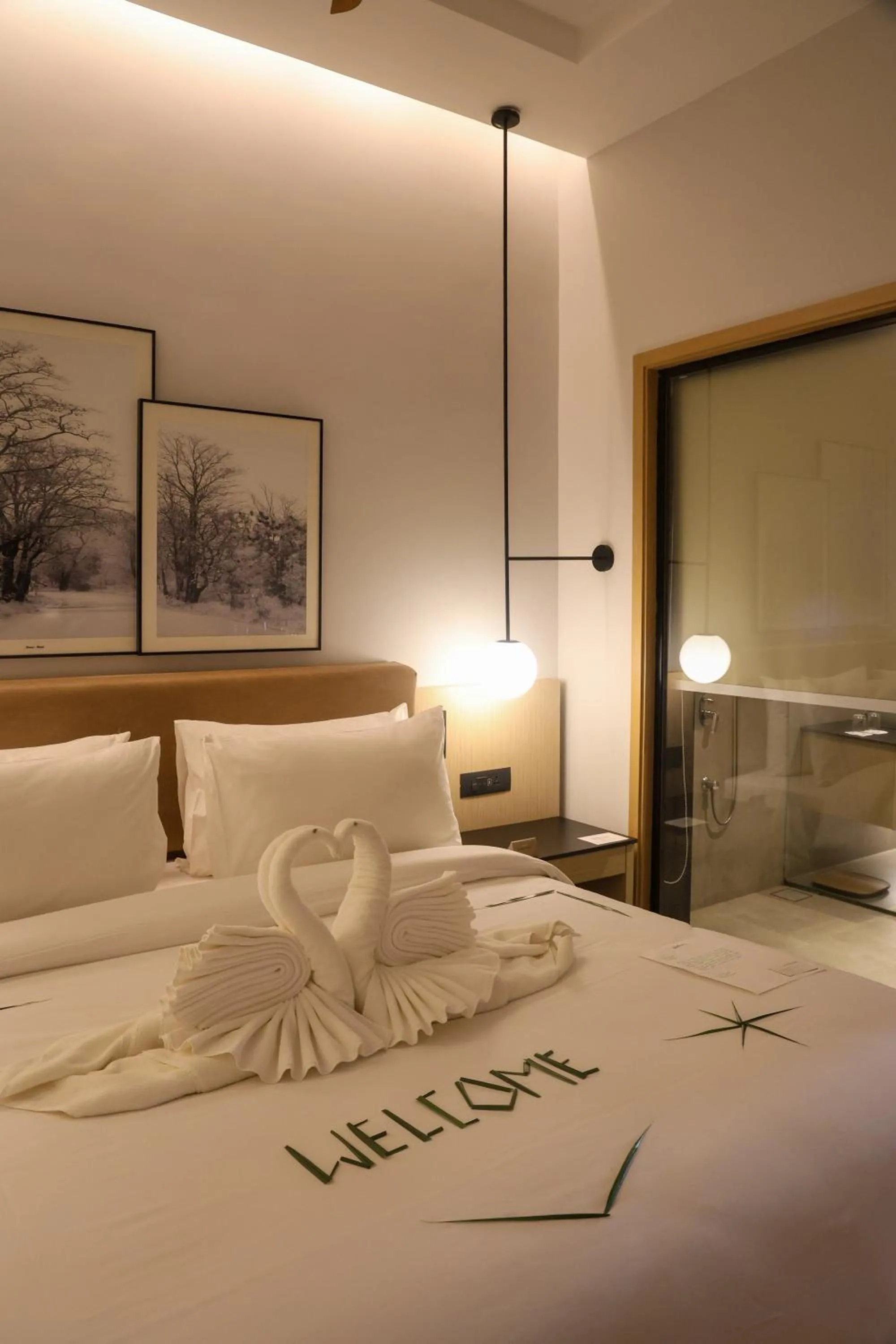 Bedroom, Bed in Radisson Resort Hatgad Saputara